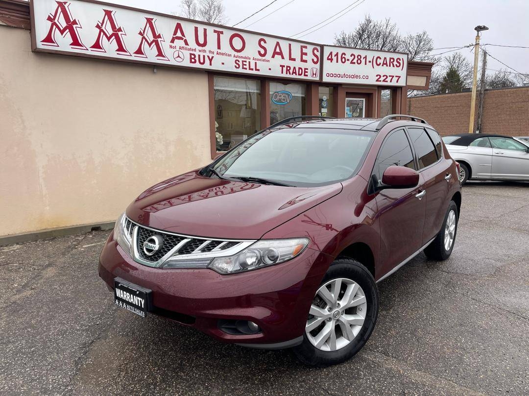 2012 Nissan Murano AWD 4dr SV No Accidents Sunroof Heated Seats