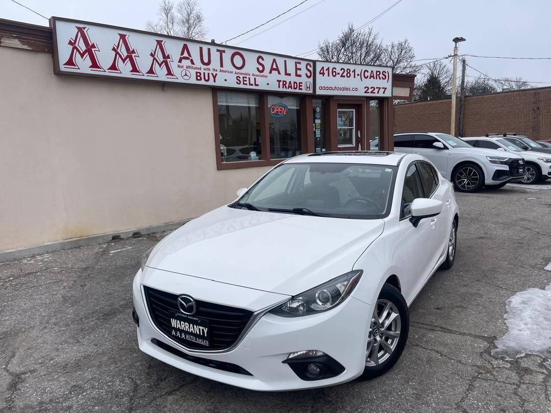 2014 Mazda Mazda3 4dr Sdn Auto GS-SKY Sunroof 2 Sets of Tires and rims