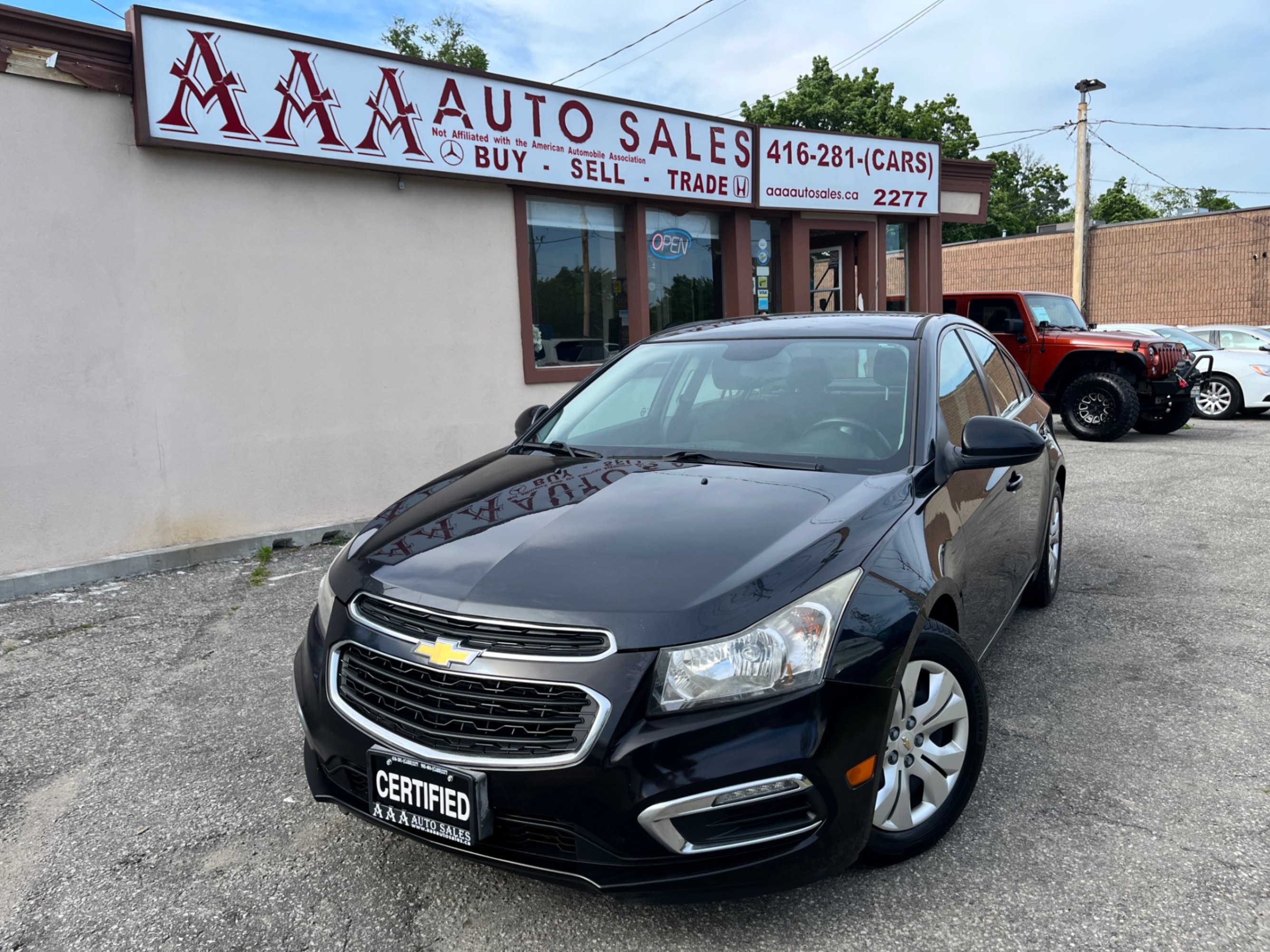 2015 Chevrolet Cruze 4dr Sdn 1LT