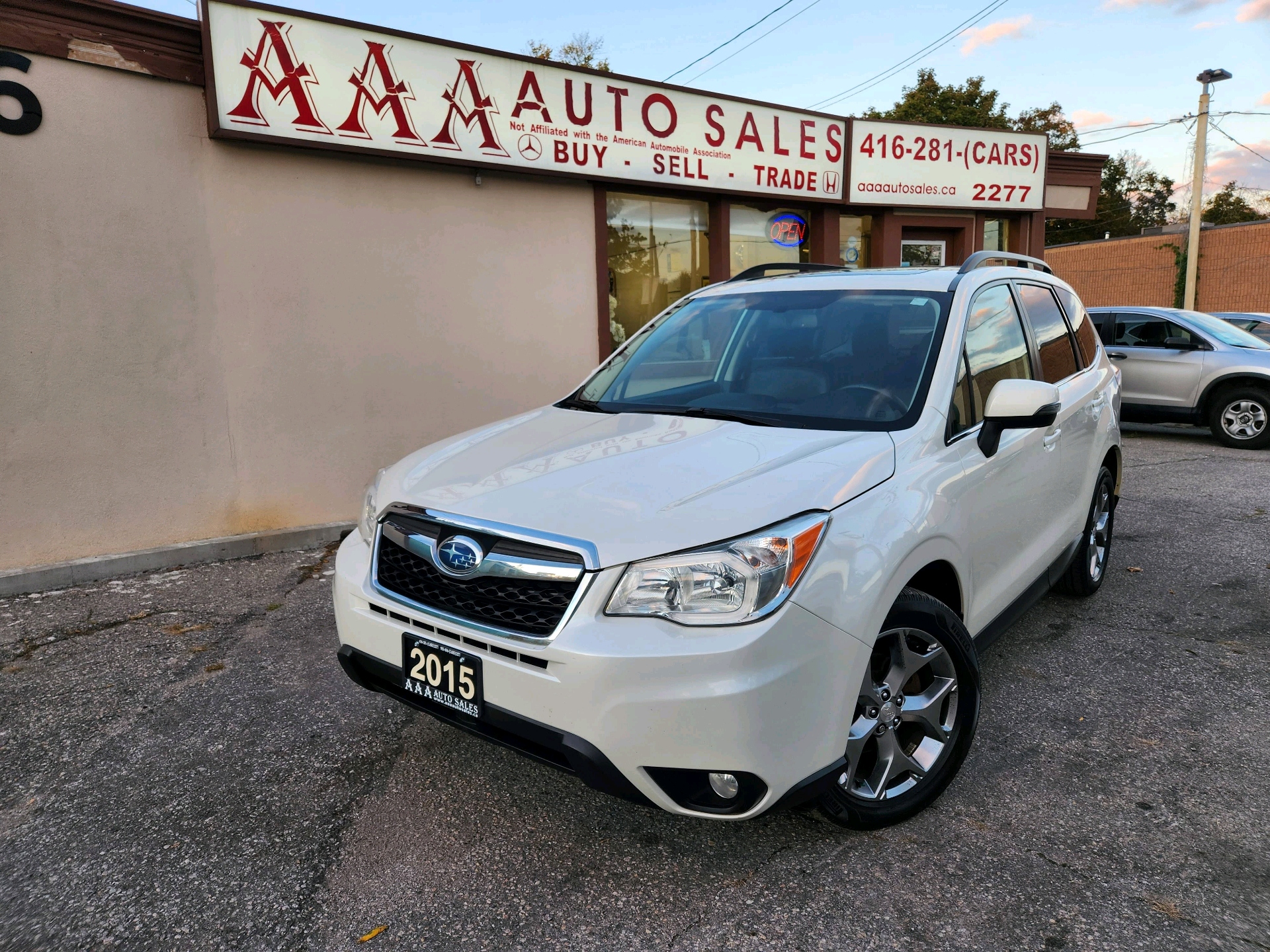 2015 Subaru Forester 5dr Wgn CVT 2.5i Limited Leather Sunroof Navigation