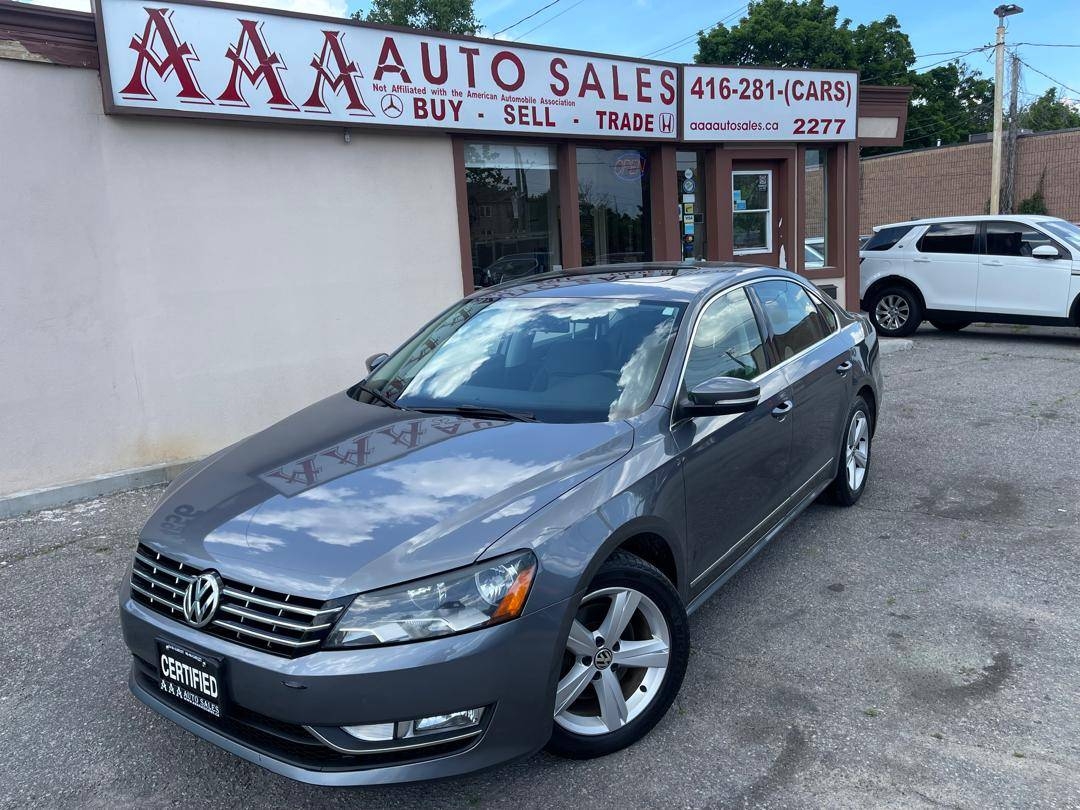 2015 Volkswagen Passat 4dr Sdn 2.0 TDI  Auto Comfortline Leather Sunroof