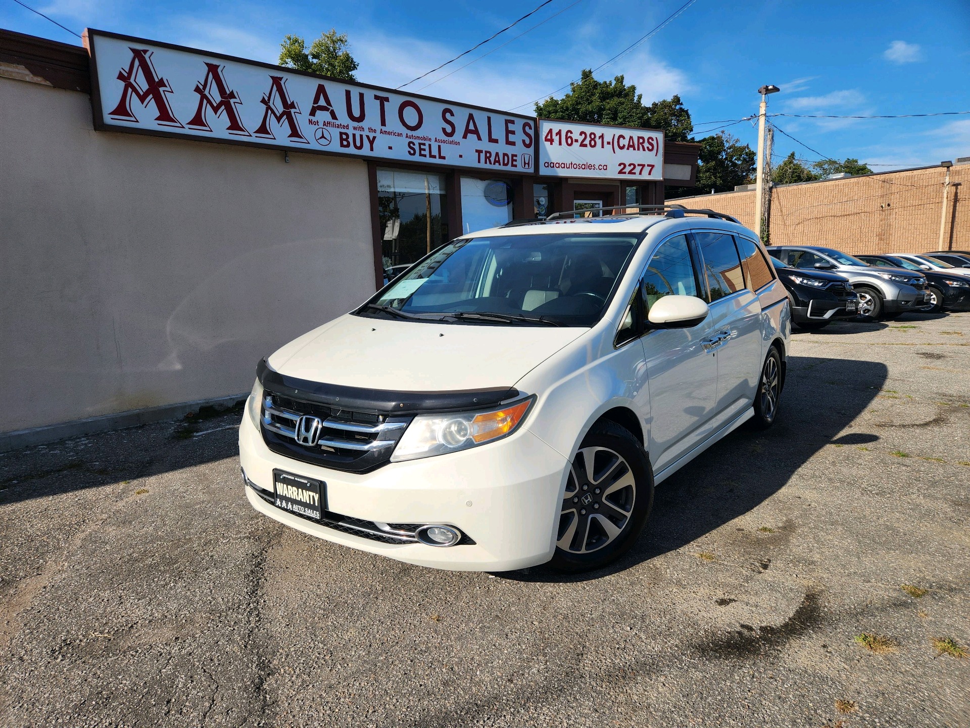 2016 Honda Odyssey 4dr Wgn Touring8 Passengers|Nav|DVD|Leather|Lane assist