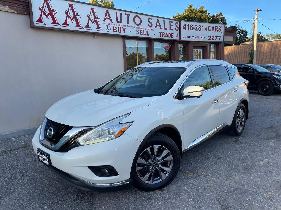 2016 Nissan Murano AWD 4dr SL Leather Navigation Sunroof Remote Starter