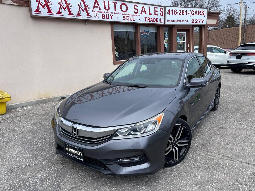 2017 Honda Accord 4dr I4 CVT Touring Leather|Sunroof|Camera|Certified