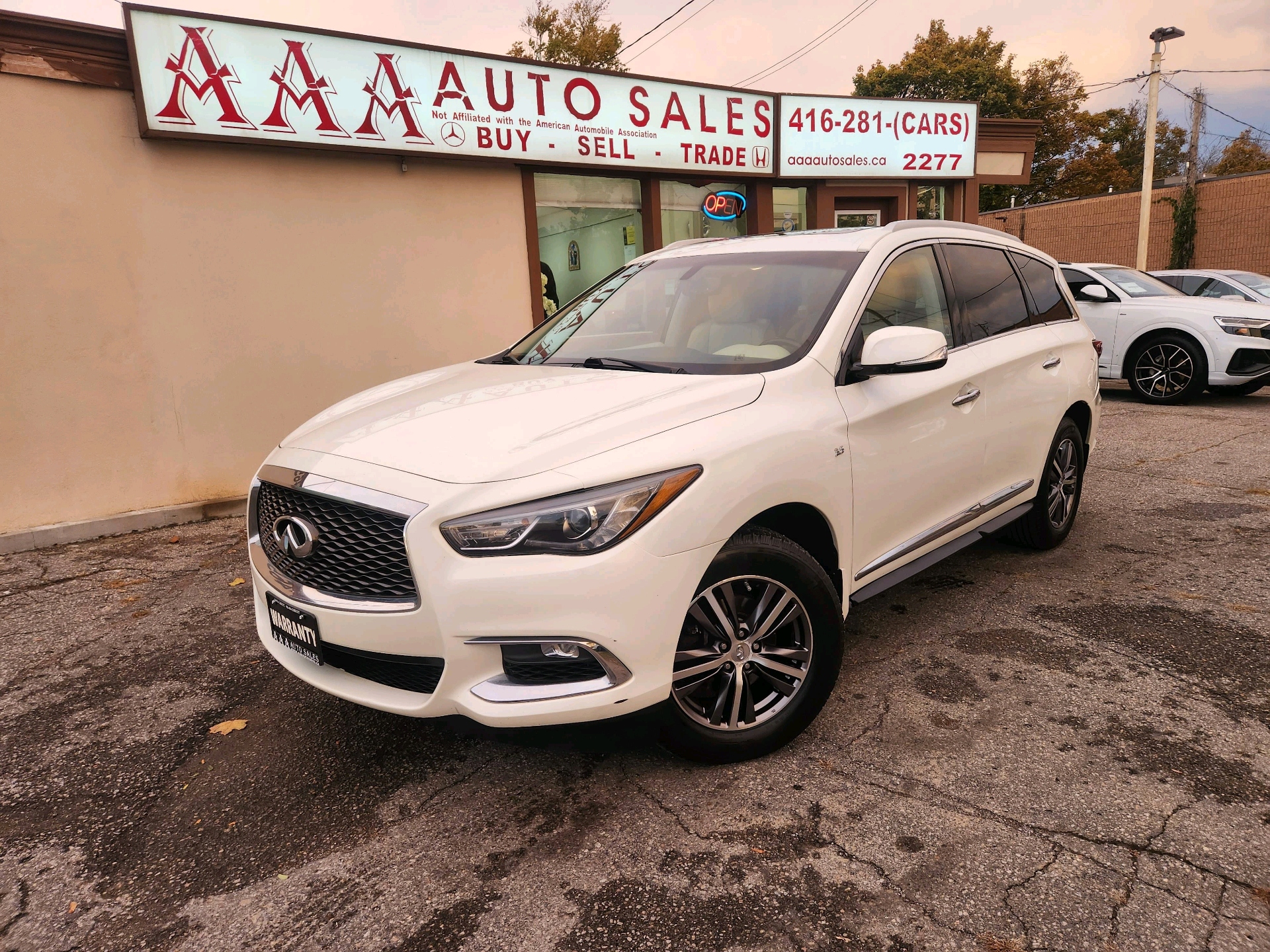 2017 Infiniti QX60 AWD 4dr Leather Sunroof No Accidents