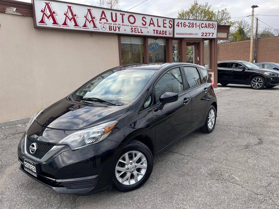 2018 Nissan Versa SV AUTOMATIC HTD SEATS BLUETOOTH