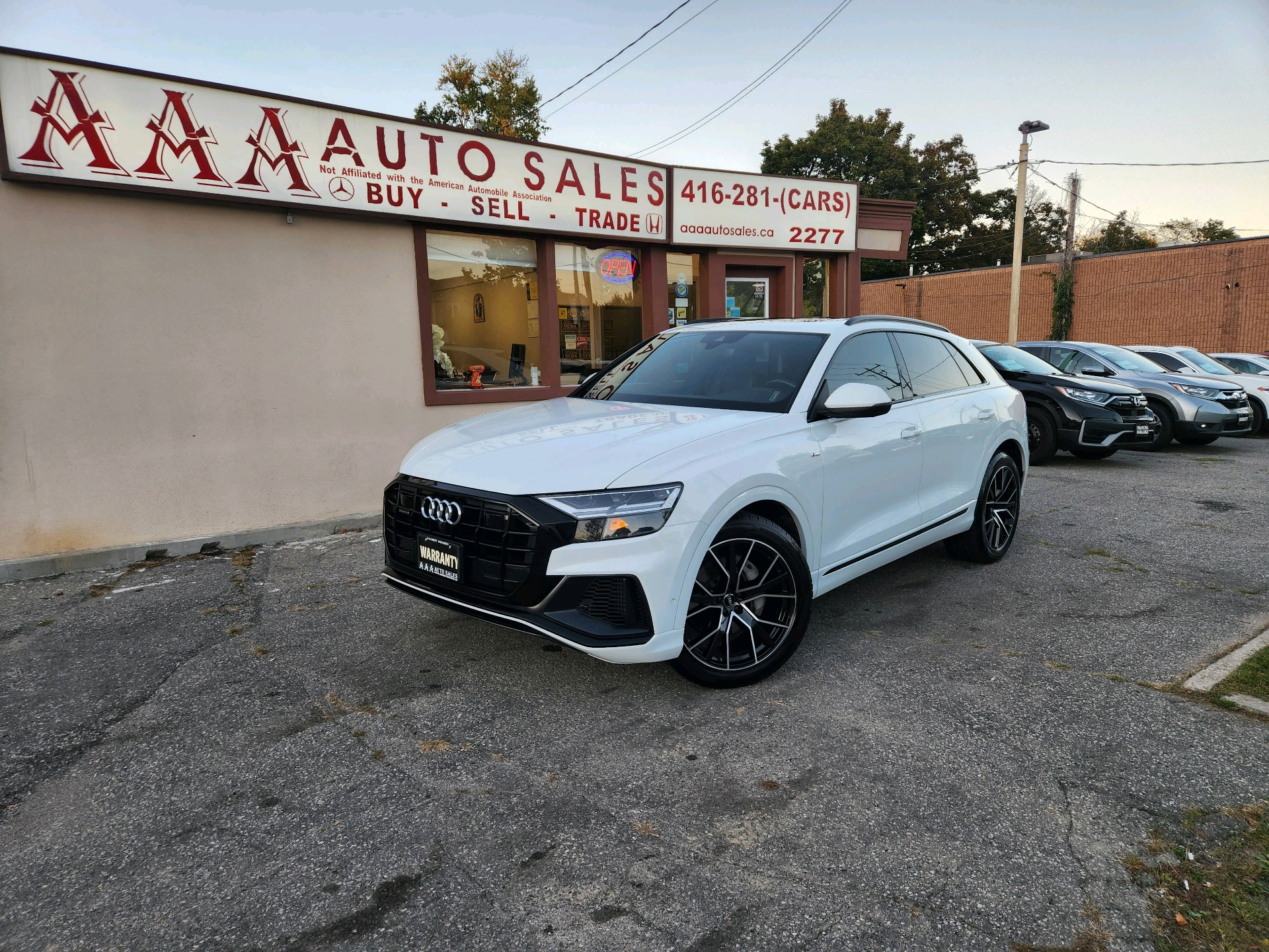 2020 Audi Q8 Progressiv 55 TFSI quattro S LINE