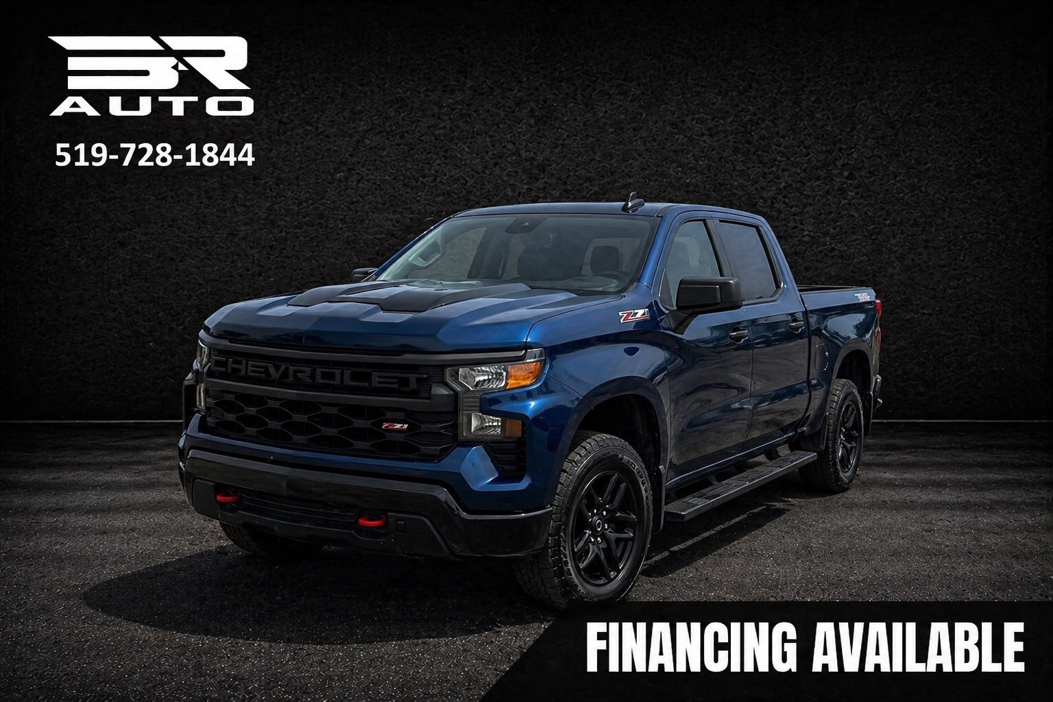 2022 Chevrolet Silverado 1500 4WD Crew Cab 157" Custom Trail Boss