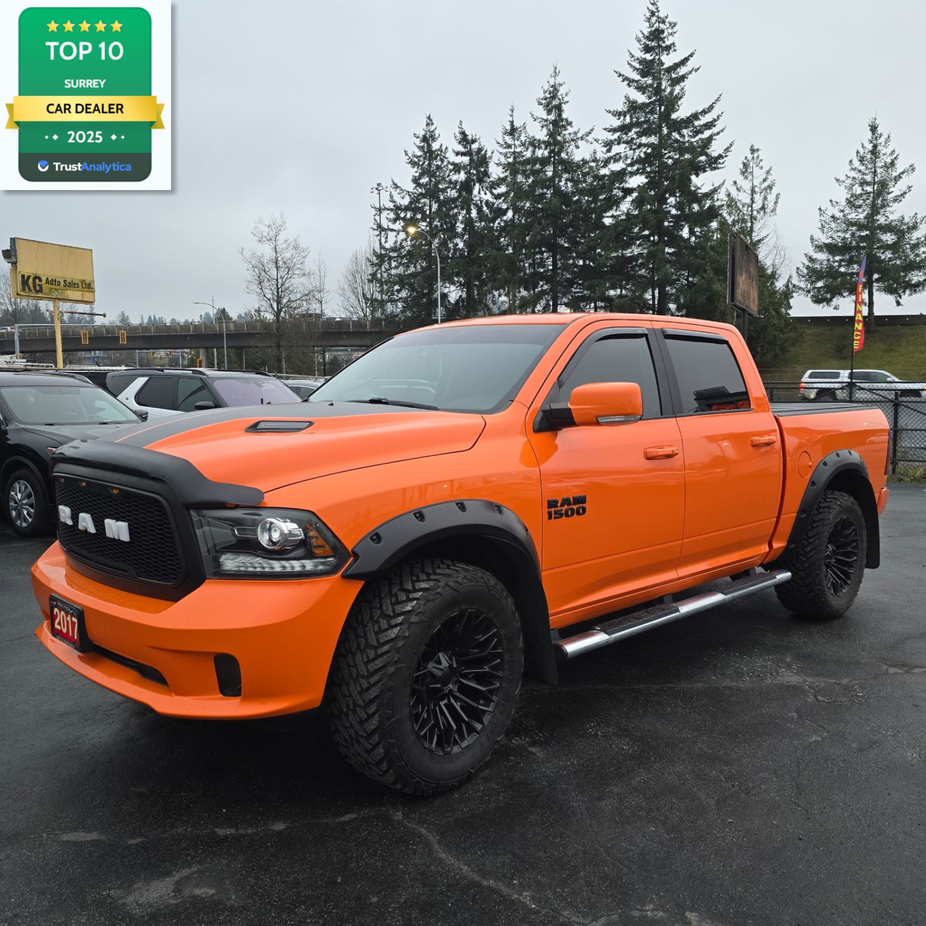 2017 RAM 1500 4WD Crew Cab 140.5" Sport (Clean Title - Normal Status)