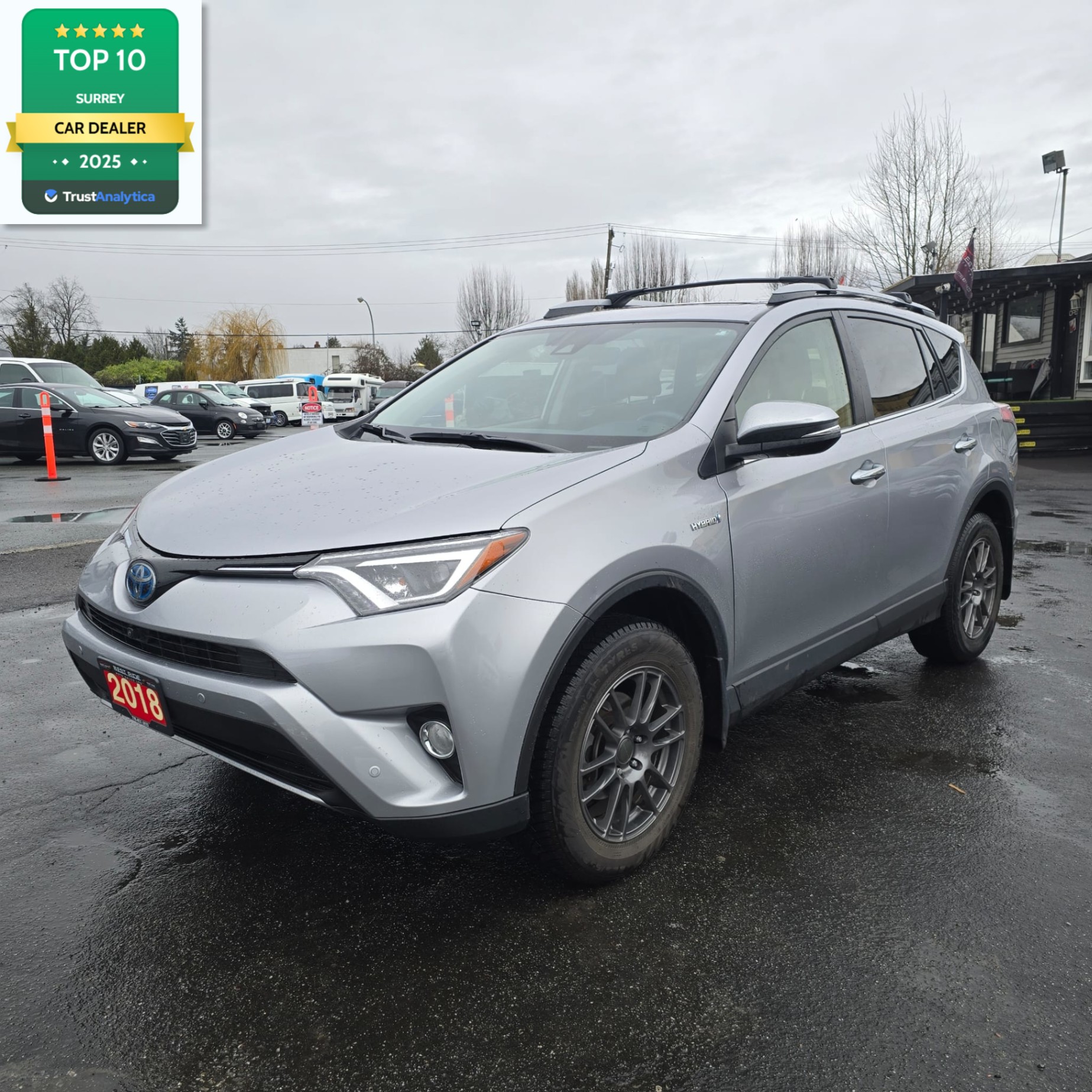 2018 Toyota RAV4 AWD Hybrid Limited(Certified Rebuilt Title)