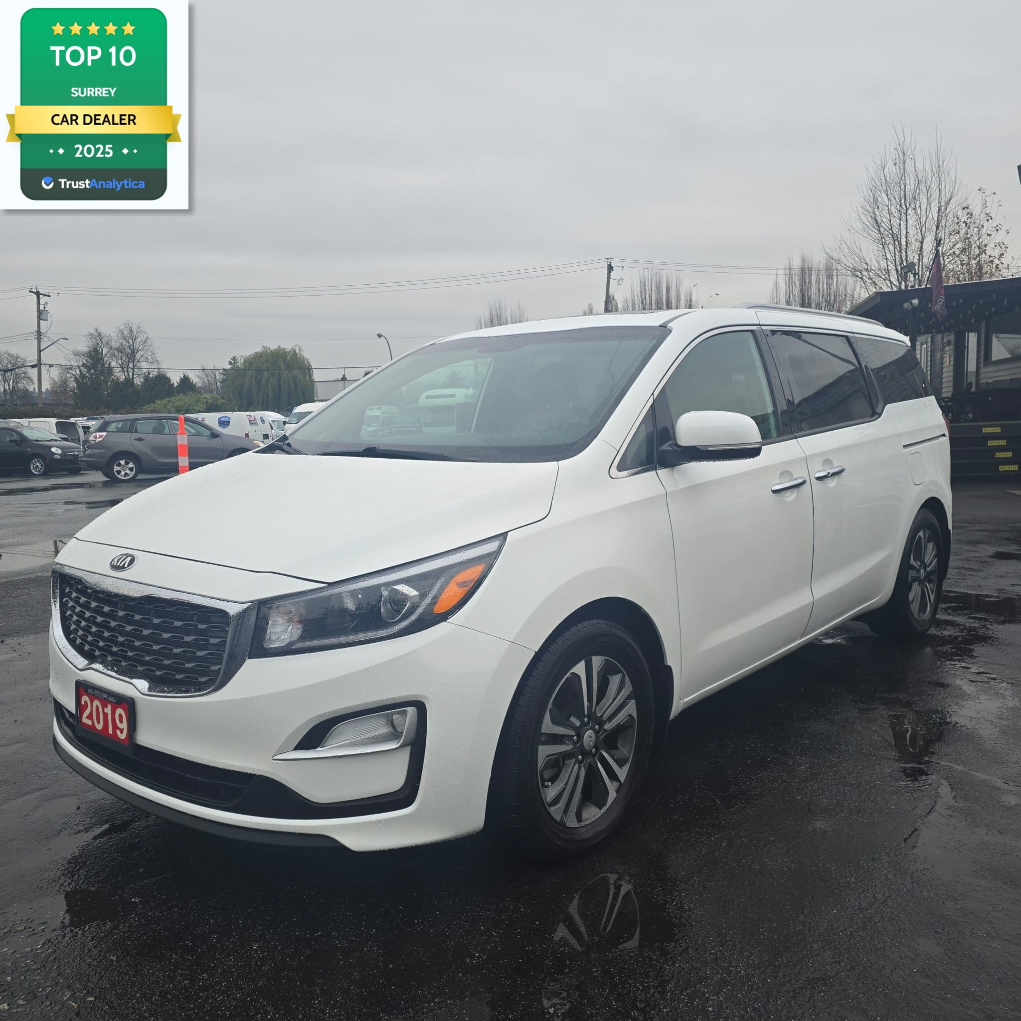 2019 Kia Sedona SX+ 8 Passenger (Certified Rebuilt Title)
