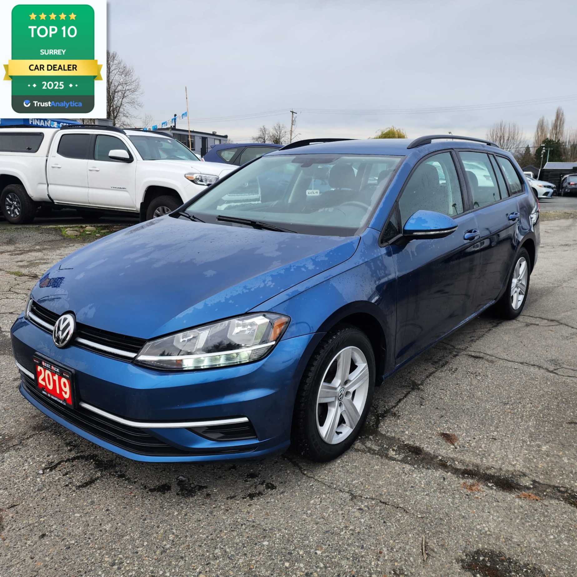 2019 Volkswagen Golf SportWagen Comfortline DSG 4MOTION(Certified Rebuilt Title)