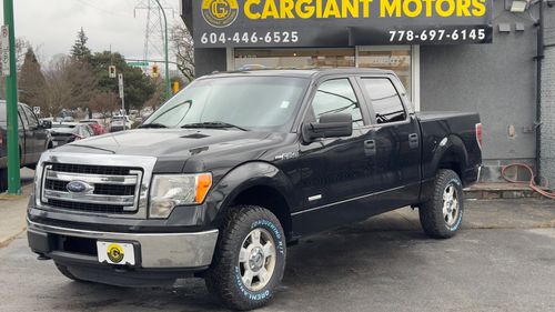 2013 Ford F-150 4X4 XLT SuperCrew 4x4