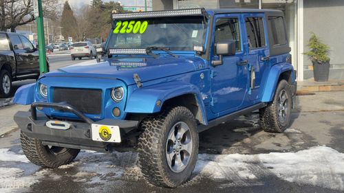 2016 Jeep Wrangler Unlimited 4X4 Sahara 4WD