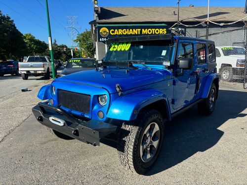 2016 Jeep Wrangler Unlimited 4X4 Sahara 4x4