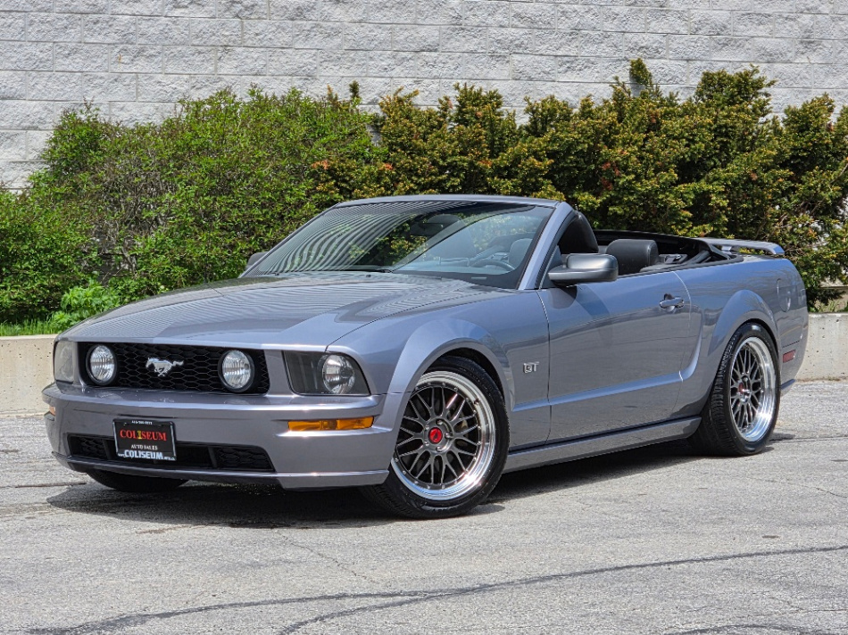 2006 Ford Mustang CONVERTIBLE GT-5 SPEED MANUAL V8-BBS WHEELS