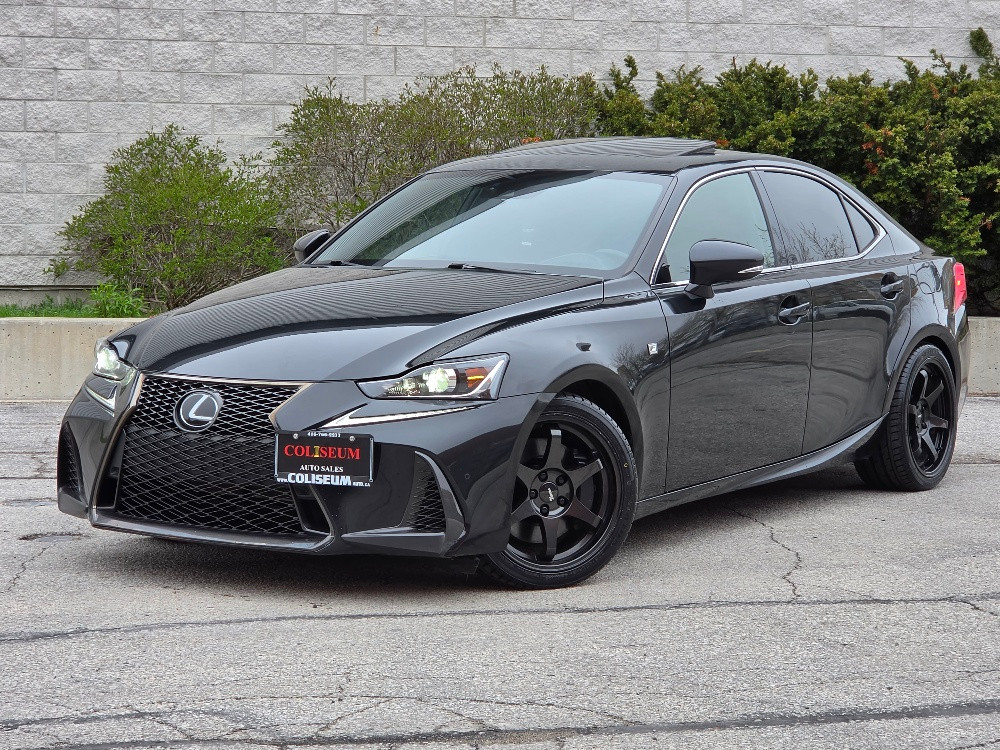 2020 Lexus IS IS 300 AWD F SPORT-RED LEATHER-NAVIGATION-SUNROOF
