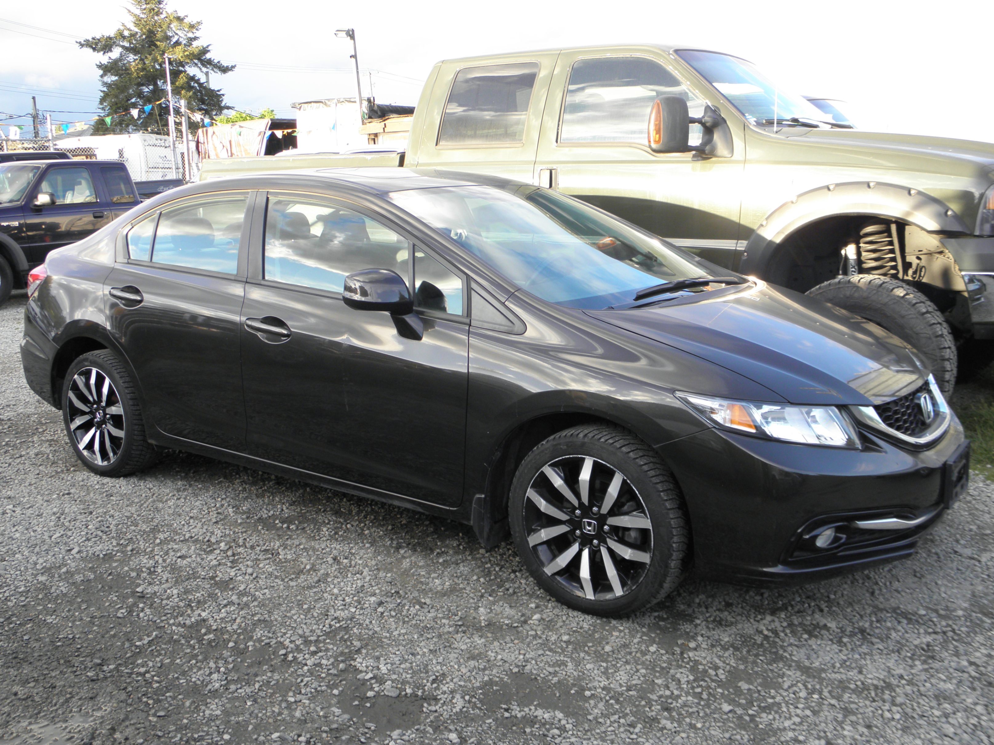 2013 Honda Civic 4dr Auto Touring Navigation sunroof backup camera
