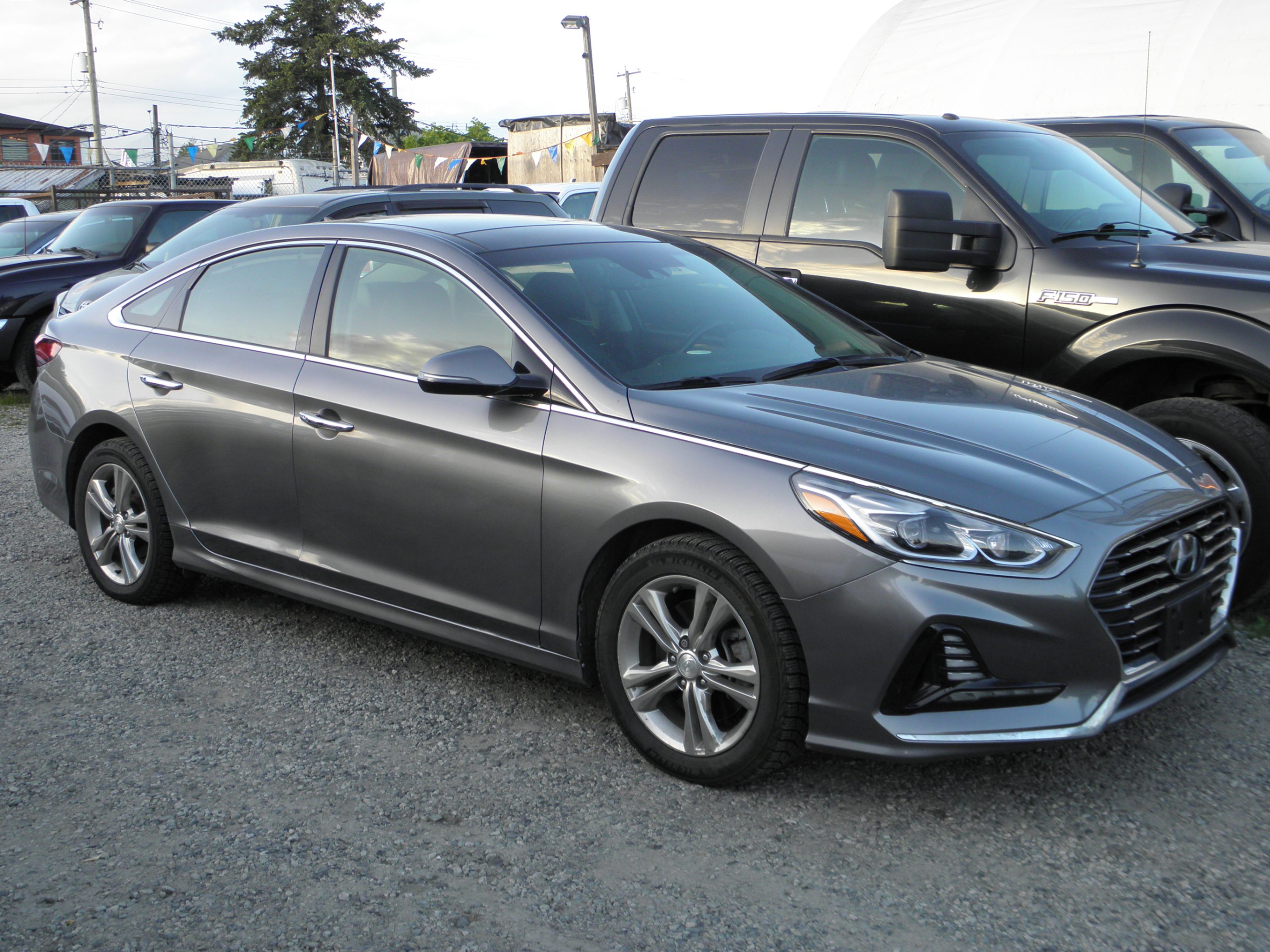 2018 Hyundai Sonata Limited Navigation leather sunroof Low kilometer