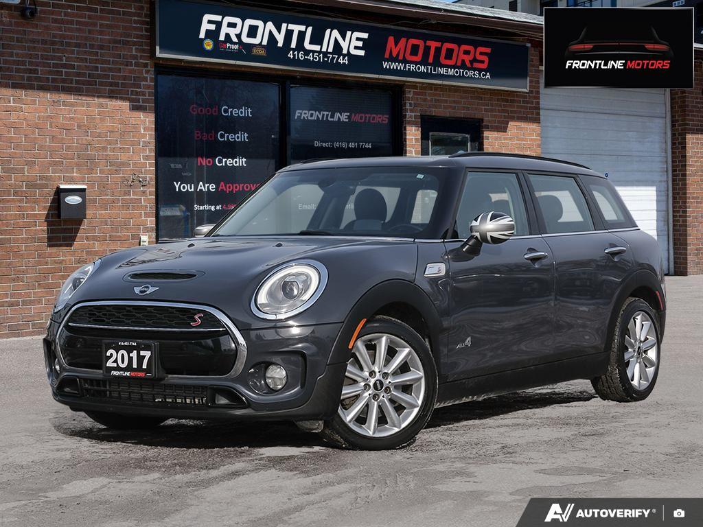 2017 Mini Cooper Clubman S ALL4 *6-Speed Manual*