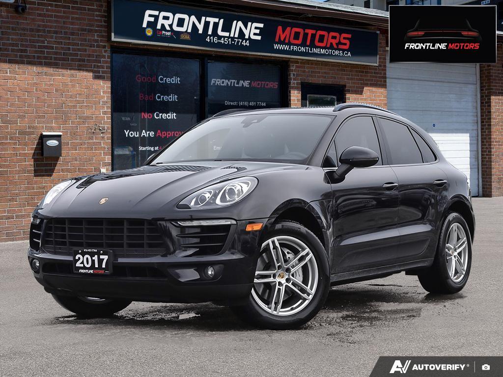 2017 Porsche Macan S AWD Apple CarPlay | One-Owner | Accident-Free