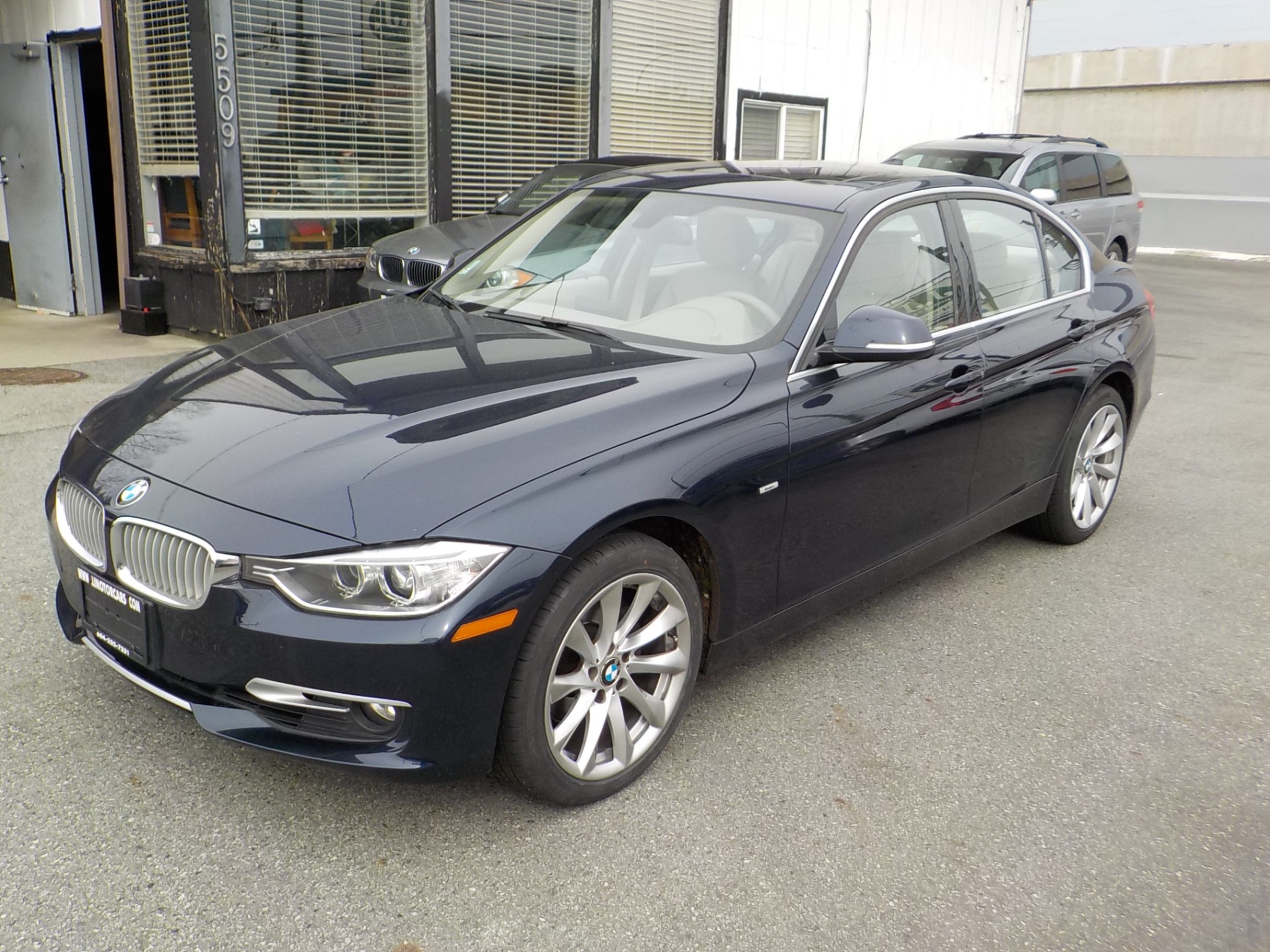 Voxcar BMW 3 Series SEDAN in Metallic Dark Blue, VANCOUVER