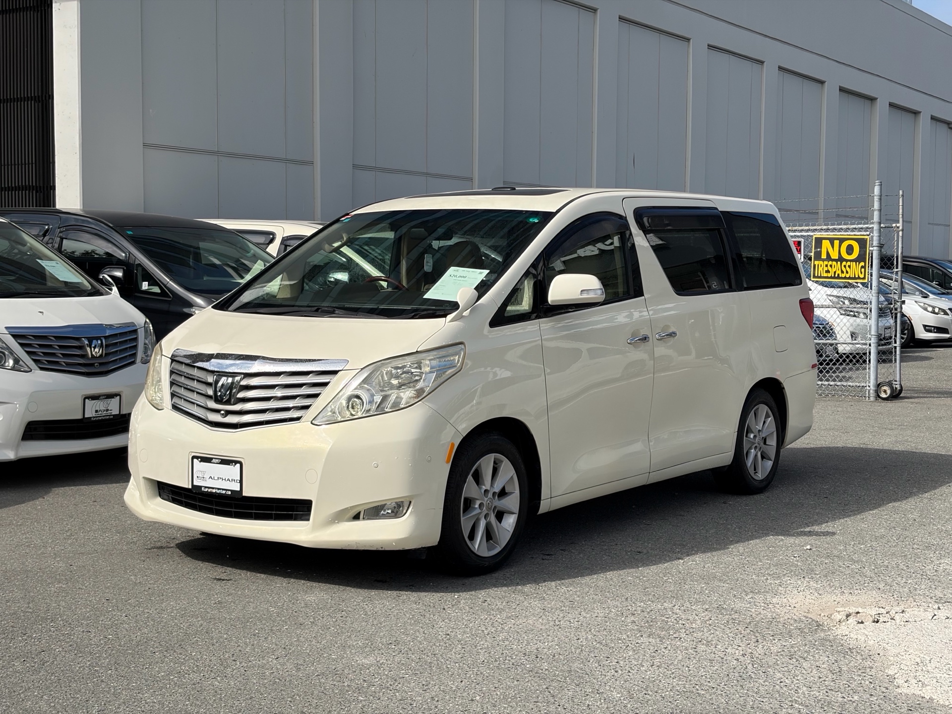 2009 Toyota Alphard JDM car for sale