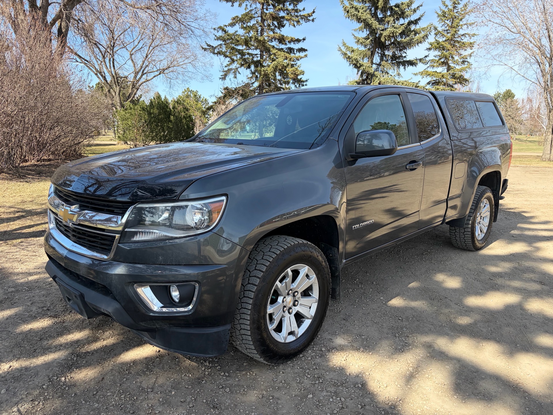 2016 Chevrolet Colorado 4WD Ext Cab 128.3" LT, CANOPY, ONE OWNER
