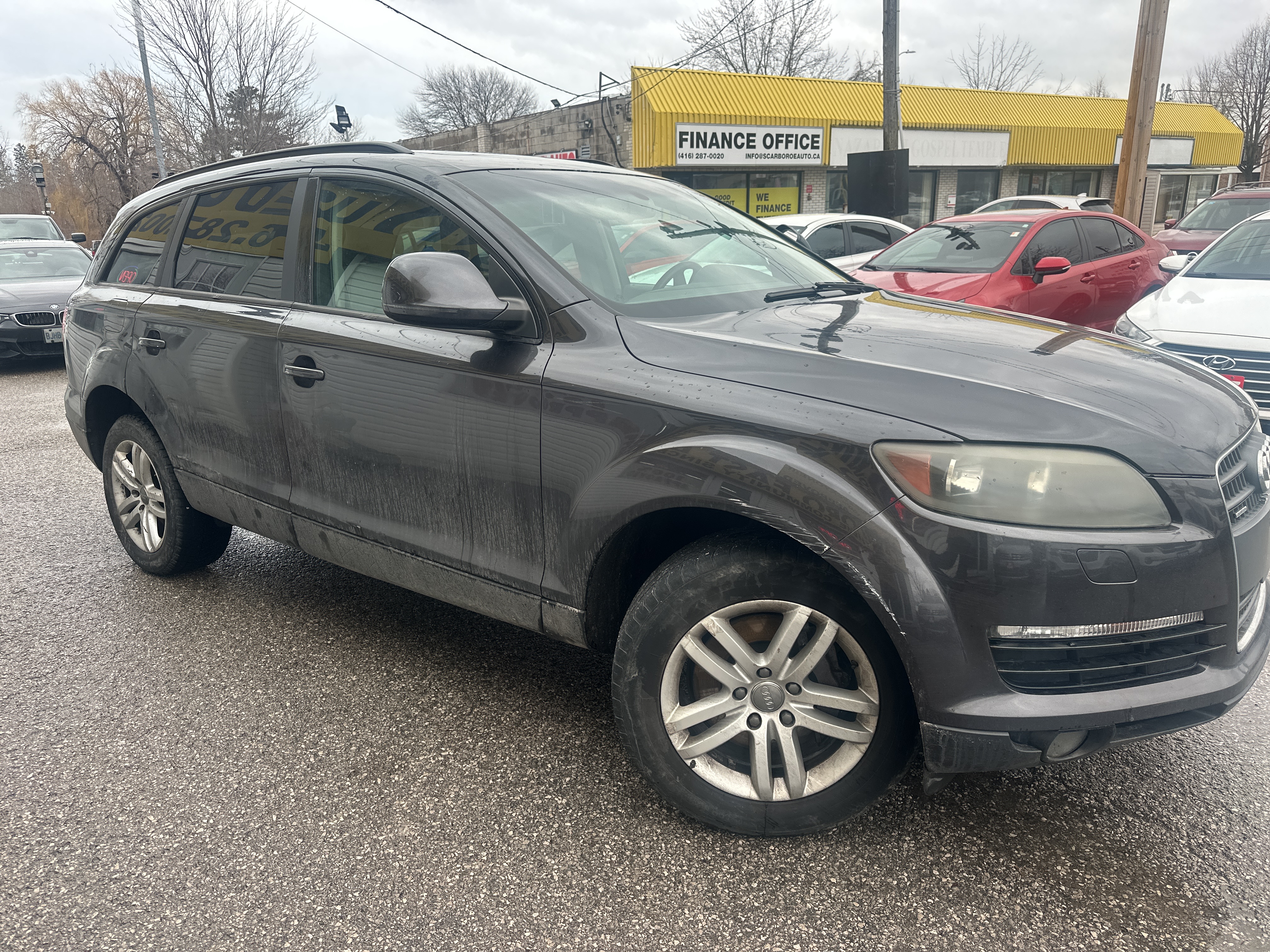 2008 Audi Q7 AWD/LEATHER/ROOF/7 PASSENGERS/P.SEAT/LOADED/ALLOYS