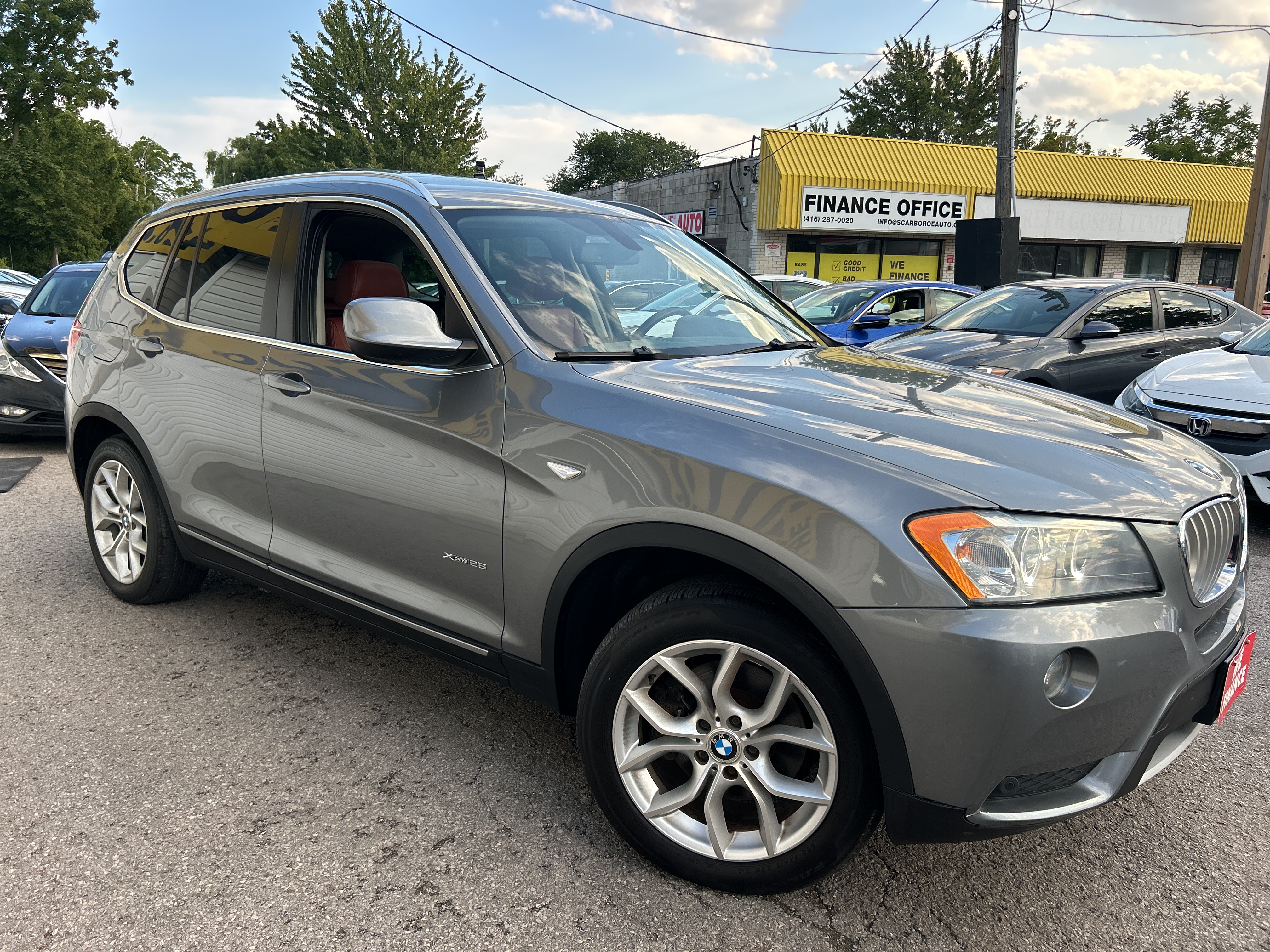 2013 BMW X3 AWD/X28i/NAVI/CAMERA/LEATHER ROOF/POWER SEATS/FOG LIGHTS/ALLOYS/MUST BE SEEN
