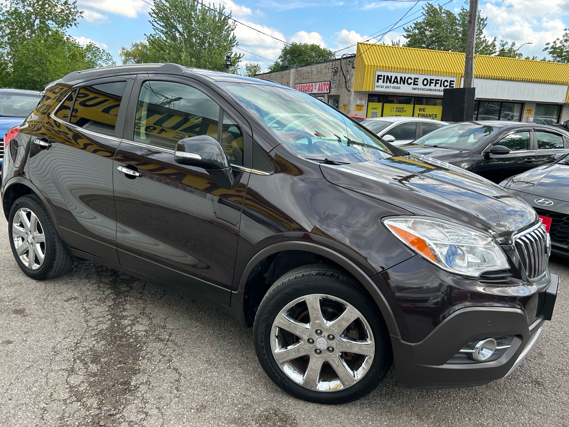 2014 Buick Encore Premium/AWD/NAVI/CAMERA/LEATHER/ROOF/POWER&HEATED SEATS/BLUETOOTH/FOG LIGHTS/ALLOYS