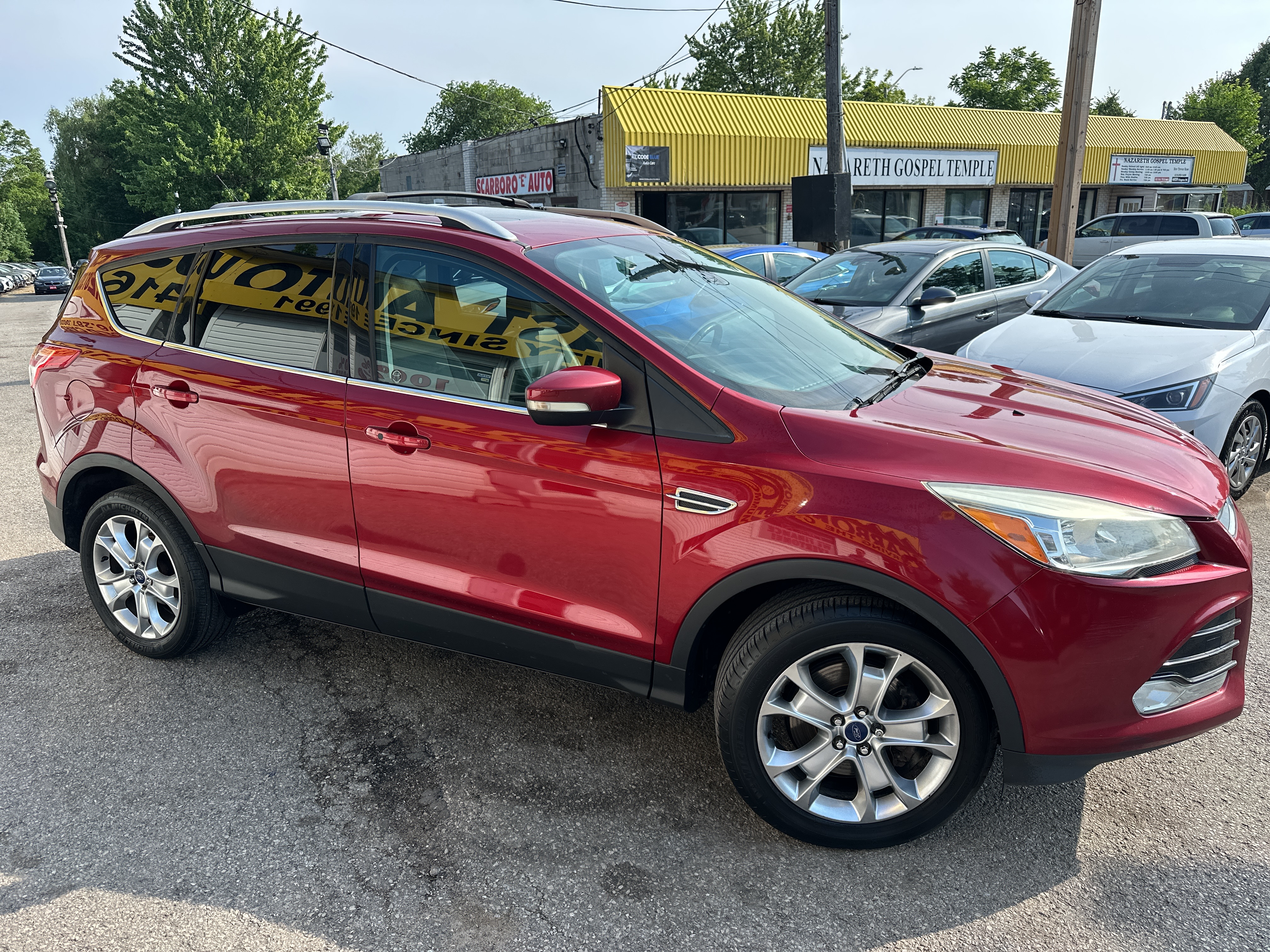 2014 Ford Escape Titanium/AWD/NAVI/CAMERA/LEATHER/POWER ROOF/POWER SEAT/BLUE TOOTH/FOG LIGHTS/ALLOYS..