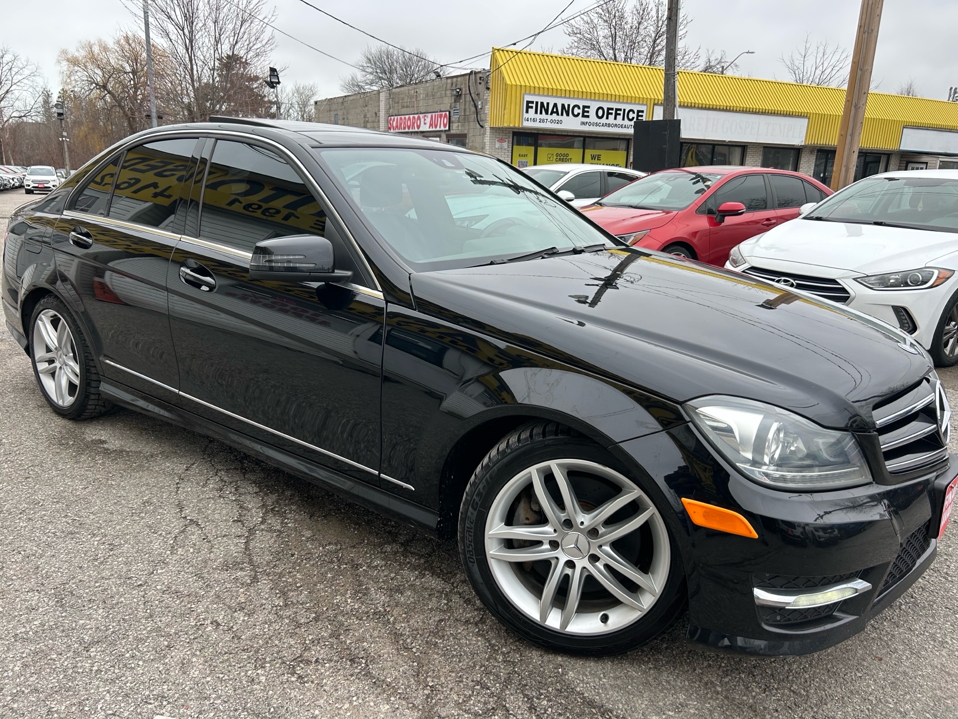 2014 Mercedes-Benz C-Class C 300 4MATIC/NAVI/CAMERA/LEATHER/ROOF/POWER SEATS/BLUE TOOTH/FOG LIGHTS/ALLOYS..