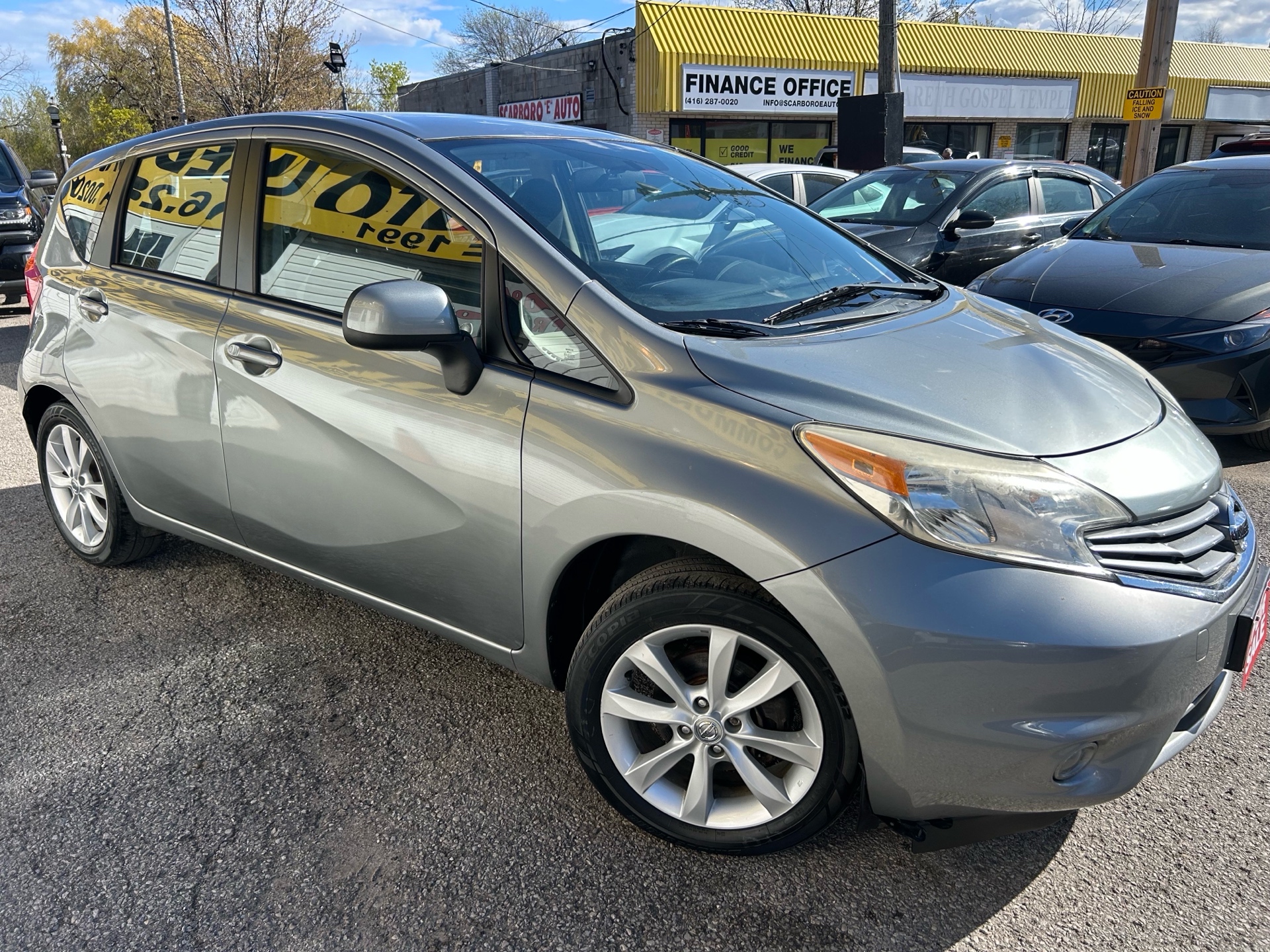 2014 Nissan Versa 1.6S/HATCH/AUTO/COLD AIR/ALLOYS