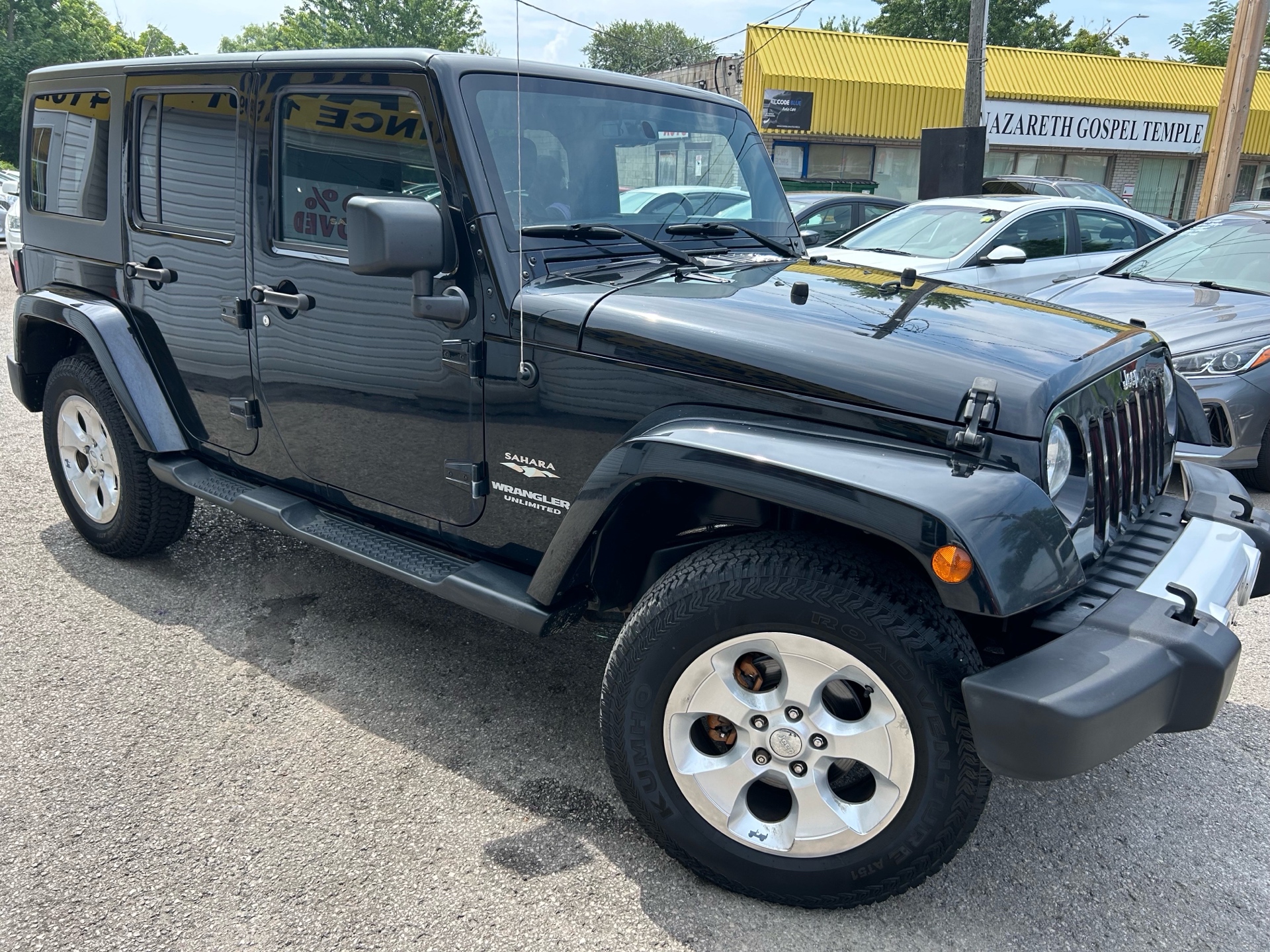2015 Jeep Wrangler Sahara/4WD/NAVI/P.GROUB/BLUE TOOTH/AUTO/HARD TOP/ALLOYS/CLEAN CAR FAX
