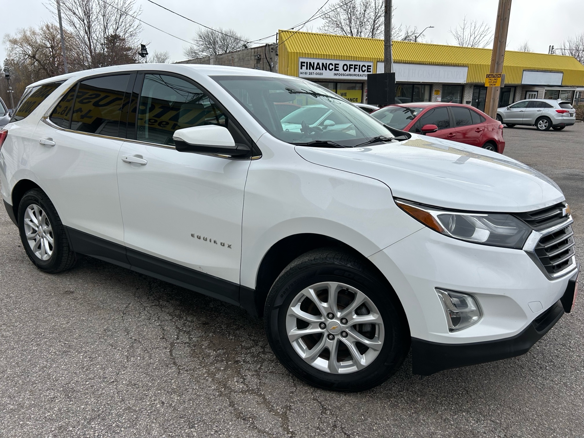2018 Chevrolet Equinox LT w/1LT/AWD/NAVI/CAMERA/LEATHER/ROOF/POWER&HEATED SEATS/BLUETOOTH/FOG LIGHTS/ALLOYS/CLEAN CARFAX