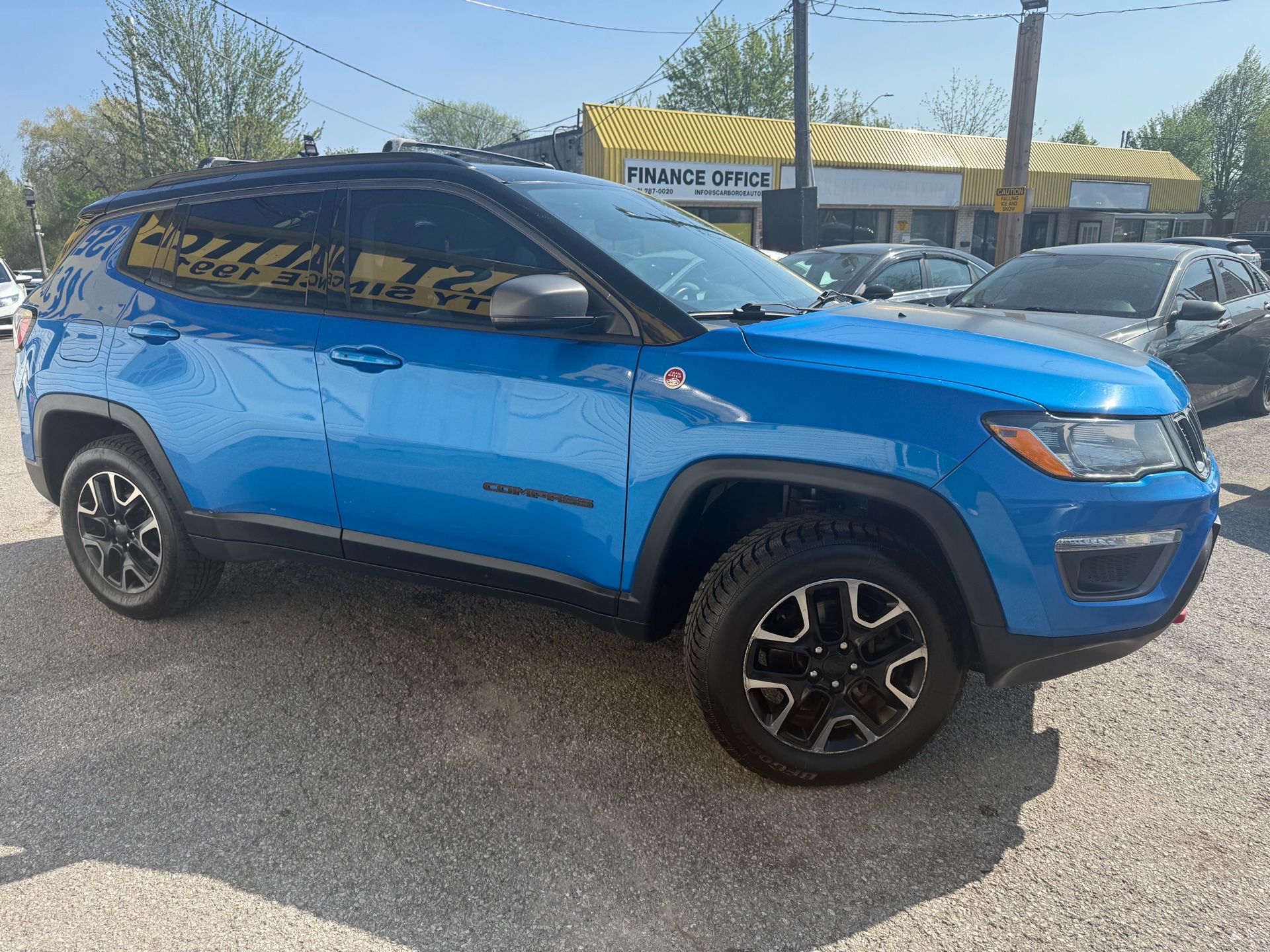 2018 Jeep Compass TRAILHAWK/4x4/NAVI/CAMERA/LEATHER/ROOF/LOADED/ALLOYS/CLEAN CARFAX