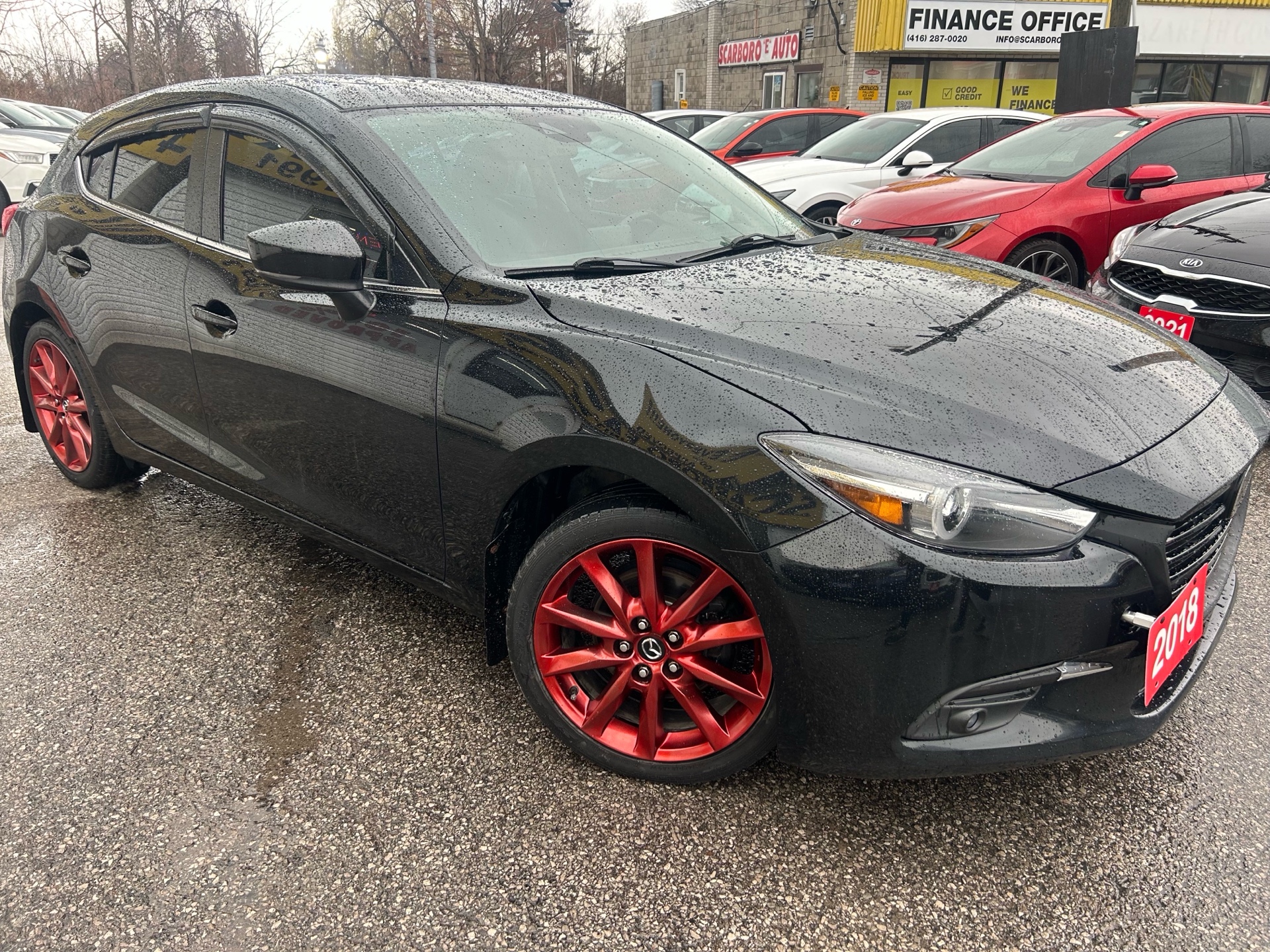 2018 Mazda Mazda3 GT/NAVI/CAMERA/LEATHER/ROOF/POWER&HEATED SEATS/POWER GROUP/FOG LIGHTS/ALLOYS..