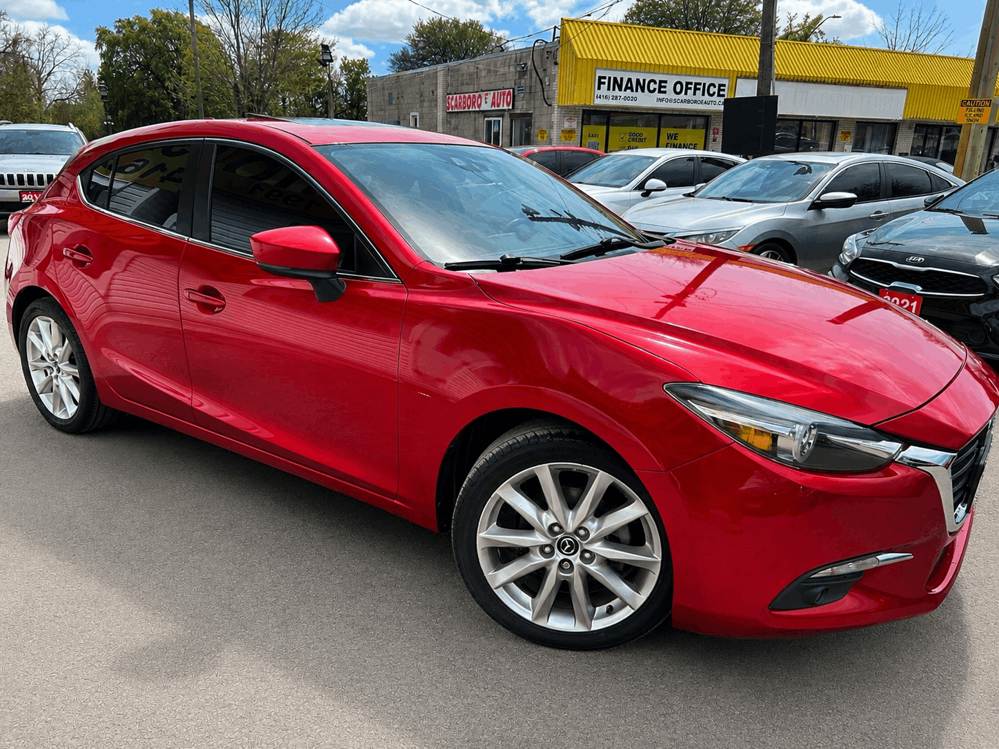 2018 Mazda Mazda3 GT/HATCHBACK/NAVI/CAMERA/POWER GROUP/BLUETOOTH/FOG LIGHTS/ALLOYS