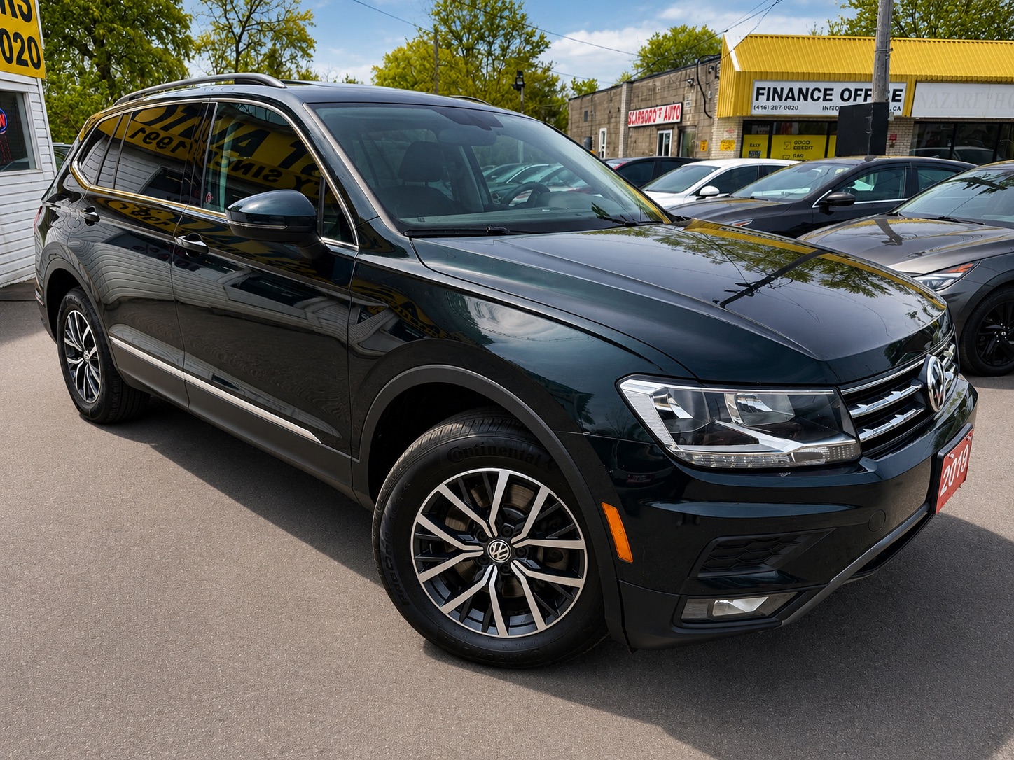 2018 Volkswagen Tiguan COMFORTLINE/4MOTION/NAVI/CAMERA/LEATHER/ROOF/7 PASS/POWER & HEATED SEATS/BLUETOOTH/LOADED/FOG LIGHTS