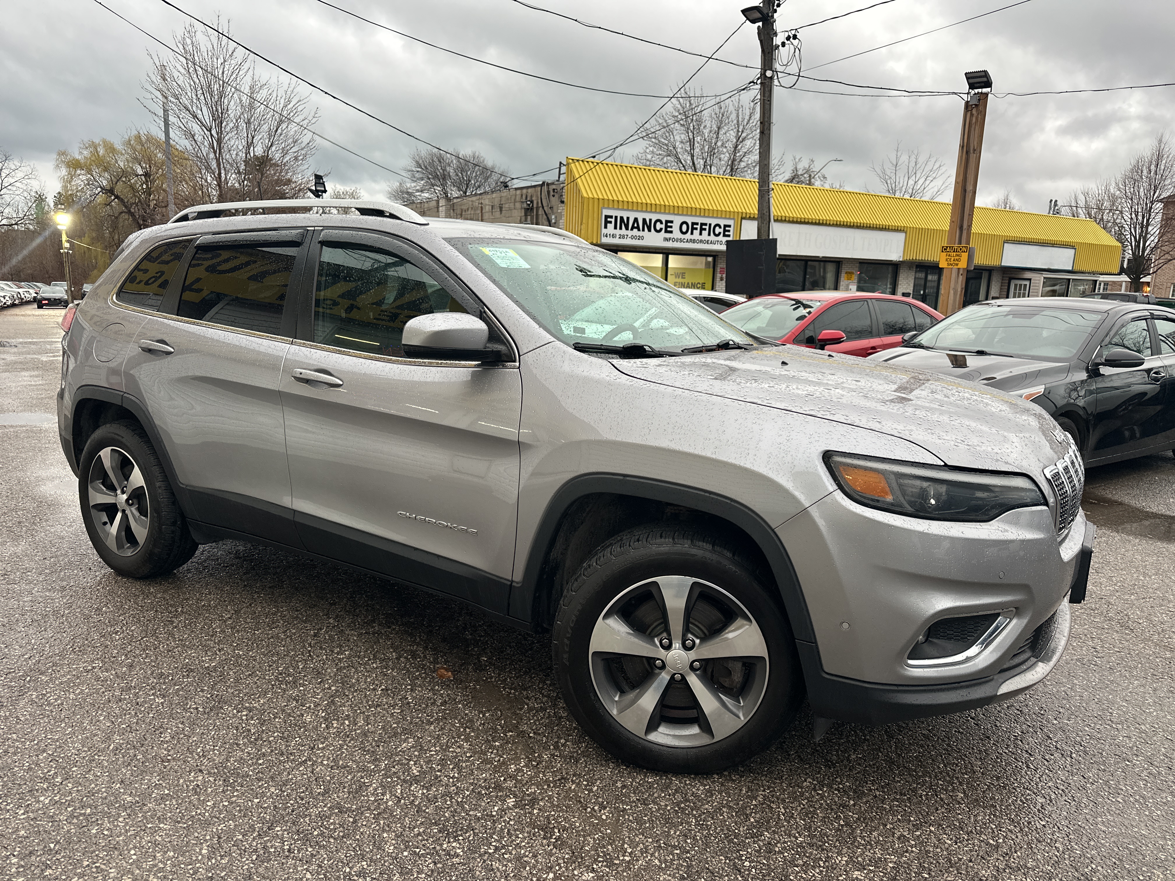 2019 Jeep Cherokee Limited/4WD/NAVI/CAMERA/LEATHER/PANORAMIC ROOF/LOADED/BLUE TOOTJ/POWER&HEATED SEATS/FOG LIGHTS/ALLOY