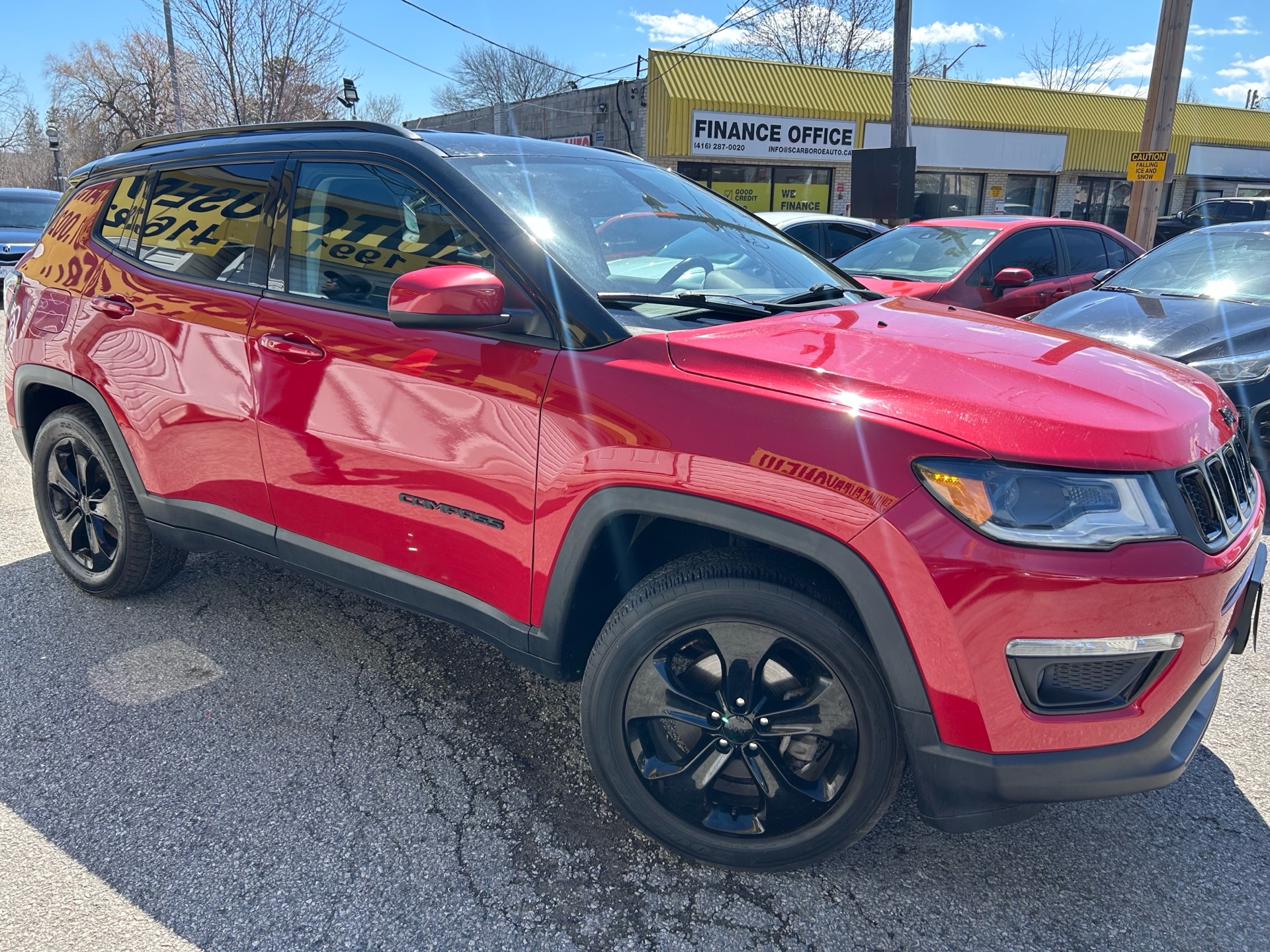 2019 Jeep Compass High Altitude/4WD/LEATHER/POWER GROUP/POWER SEAT/BLUE TOOTH/FOG LIGHTS/ALLOYS/CLEAN CARFAX