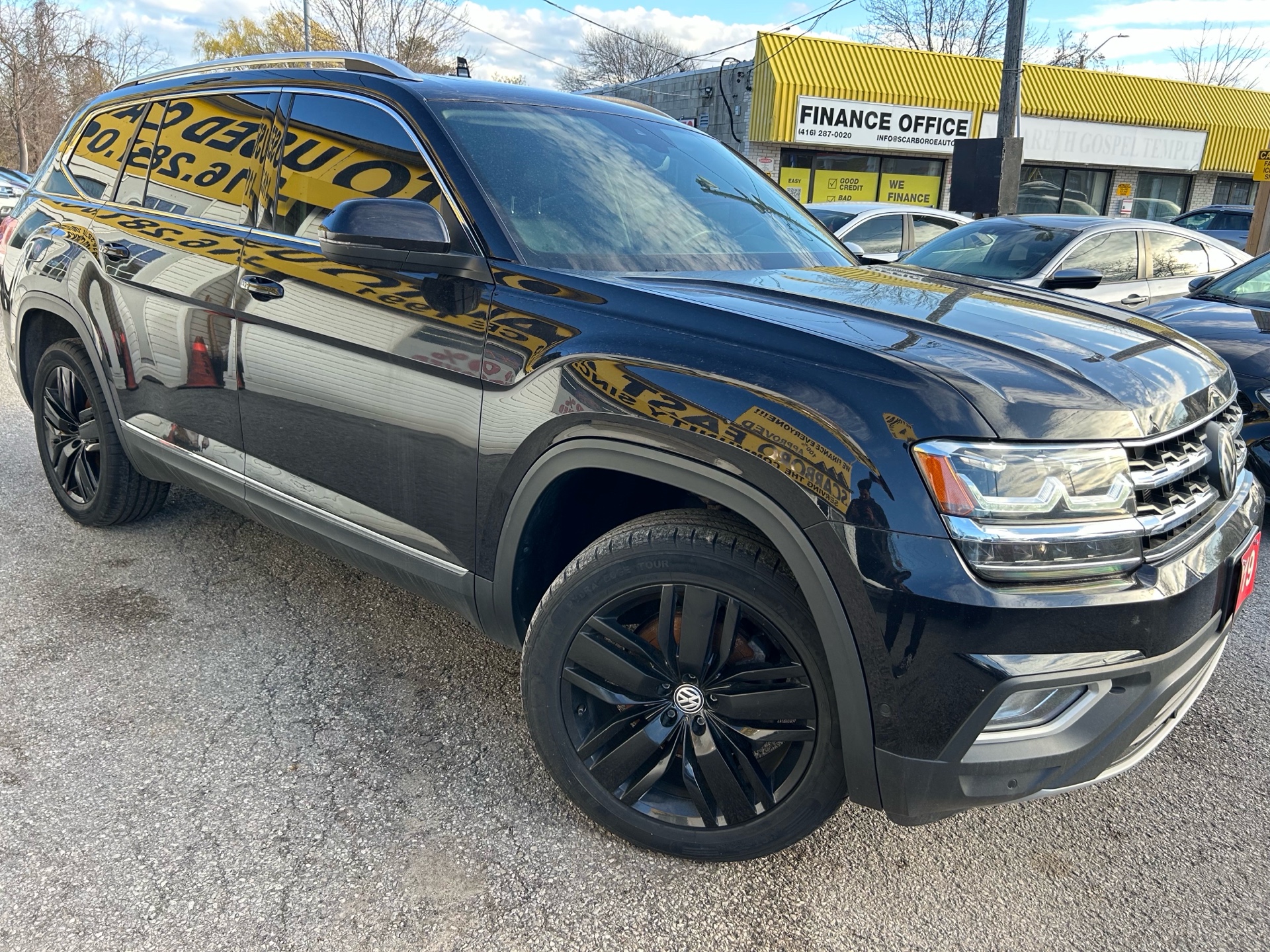 2019 Volkswagen Atlas Execline 3.6 FSI 4MOTION/NAVI/CAMERA/CAPTIN SEATS/LEATHER/ROOF/POWE&HEATED SEATS/7 OASSENGERS/20 INC