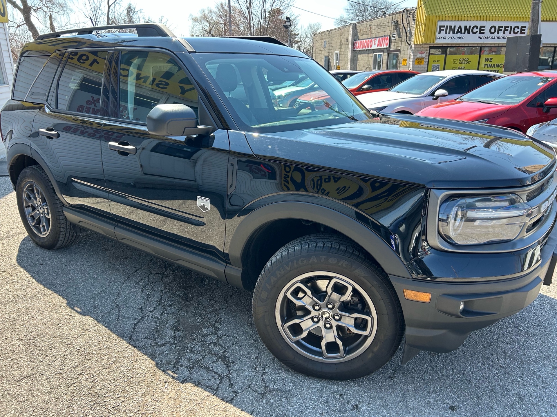 2021 Ford Bronco Sport BIG BEND/4x4/ NAVI CAR-PLAY/LEATHER/SUNROOF/P.SEAT/HEATED/SEATS/BLUETOOTH/FOG LIGHTS/ALLOYS/ CLEAN C