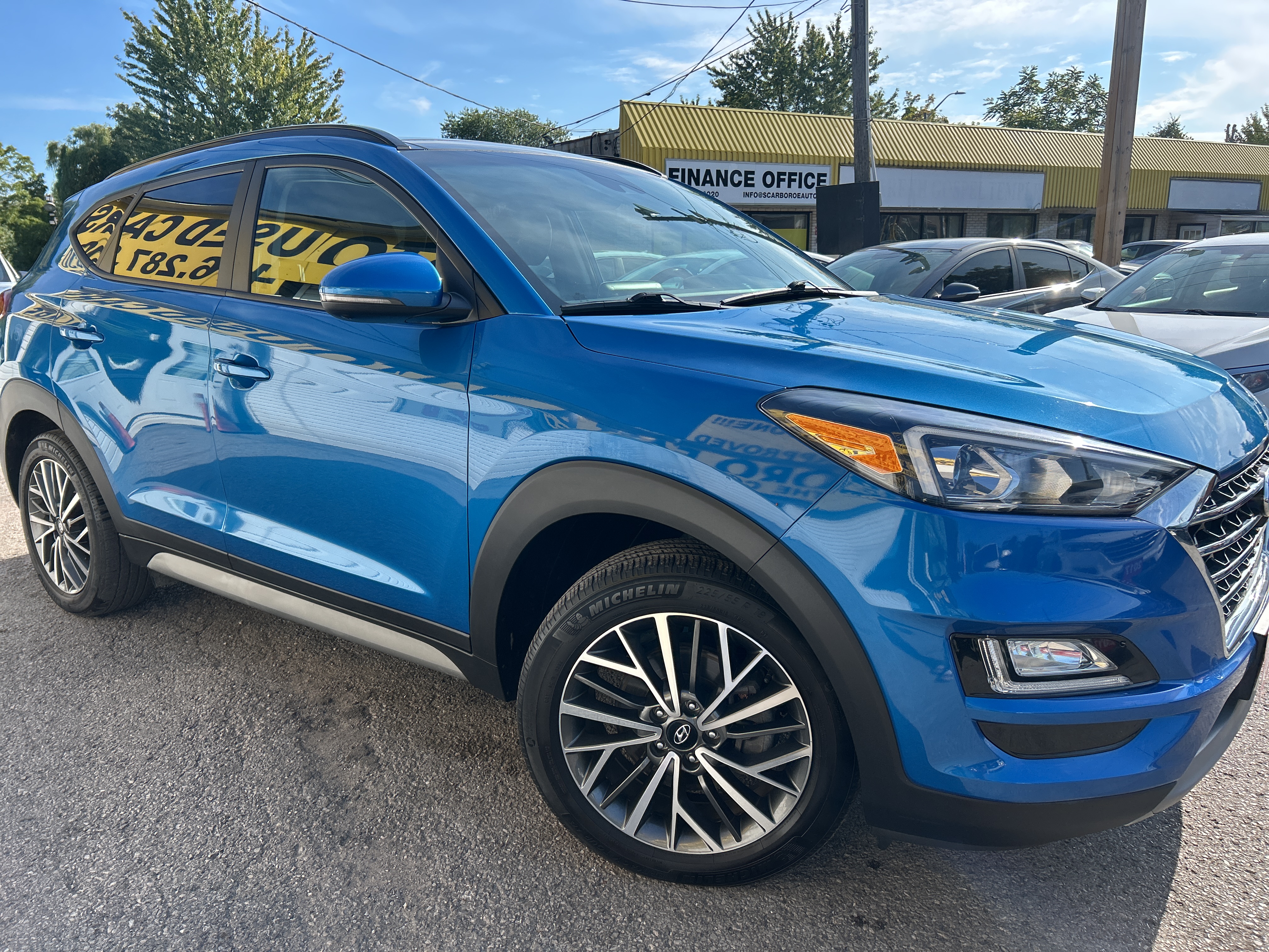 2021 Hyundai Tucson Luxury/AWD/NAVI/CAMERA/LEATHER/ROOF/POWER SEATS/BLUE TOOTH/FOG LIGHTS/ALLOYS..