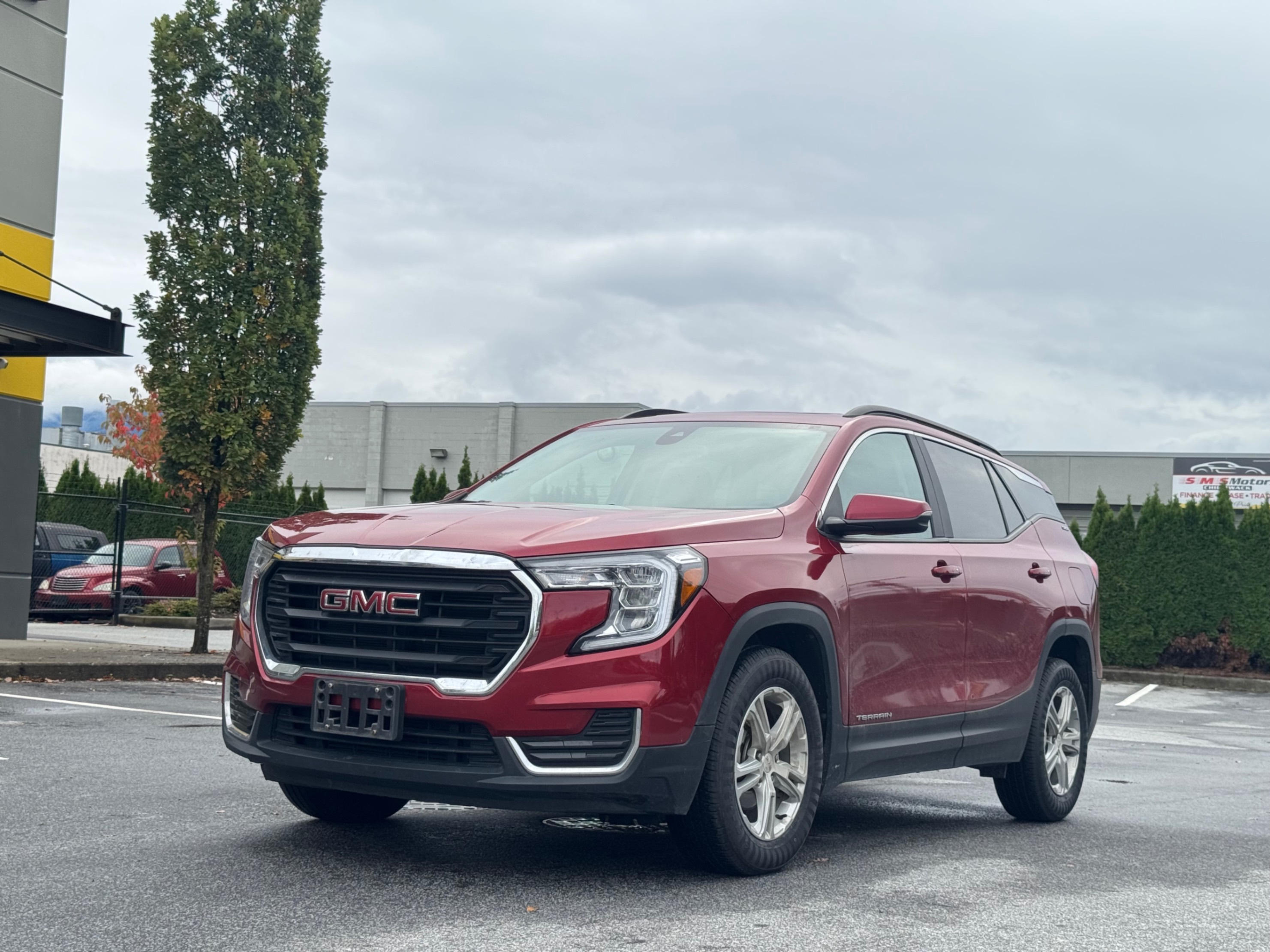 Voxcar GMC Terrain SUV in Red, VANCOUVER