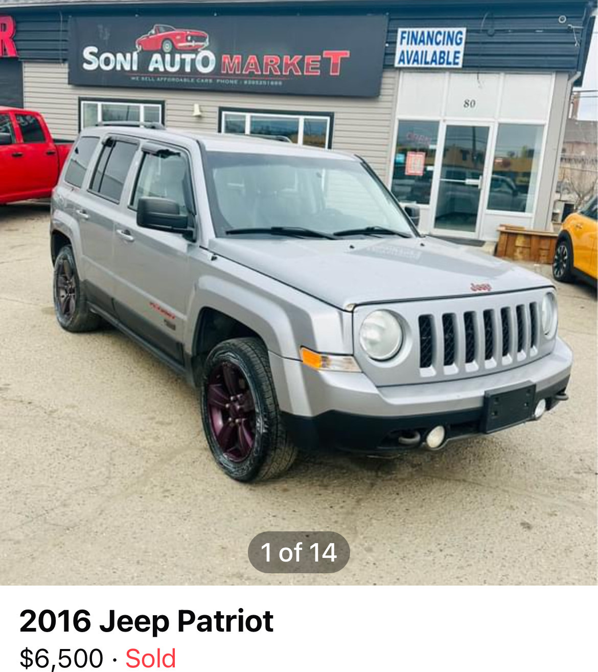 2016 Jeep Patriot