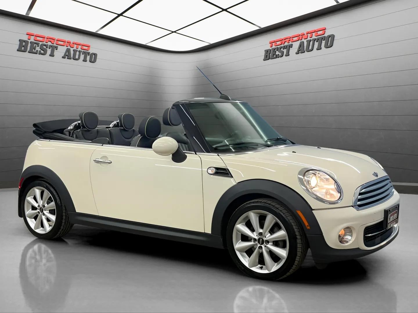 2013 Mini Cooper 2dr | Convertible | Low KM | Heated & Leather Seats | Navigation System