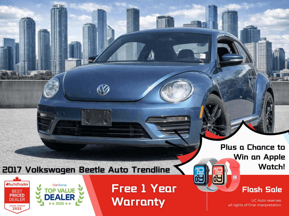 2017 Volkswagen Beetle Auto Trendline/ CLEAN TITLE/ BACKUP CAMERA