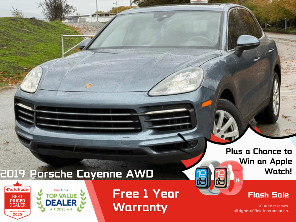 2019 Porsche Cayenne AWD/ PREMIUM PKG/ NO ACCIDENT